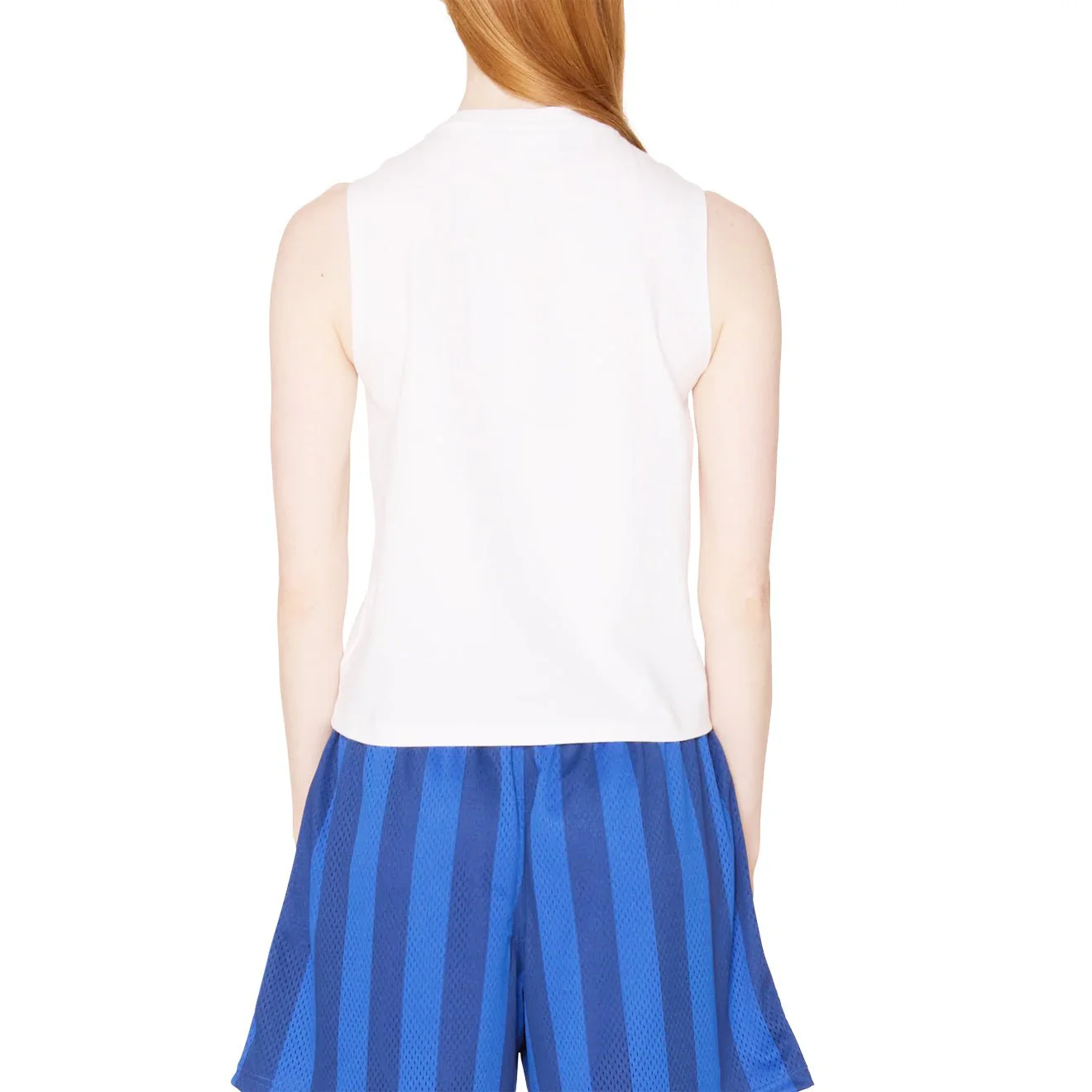 Obey Womens Freya Stripe Tank White - Image 4