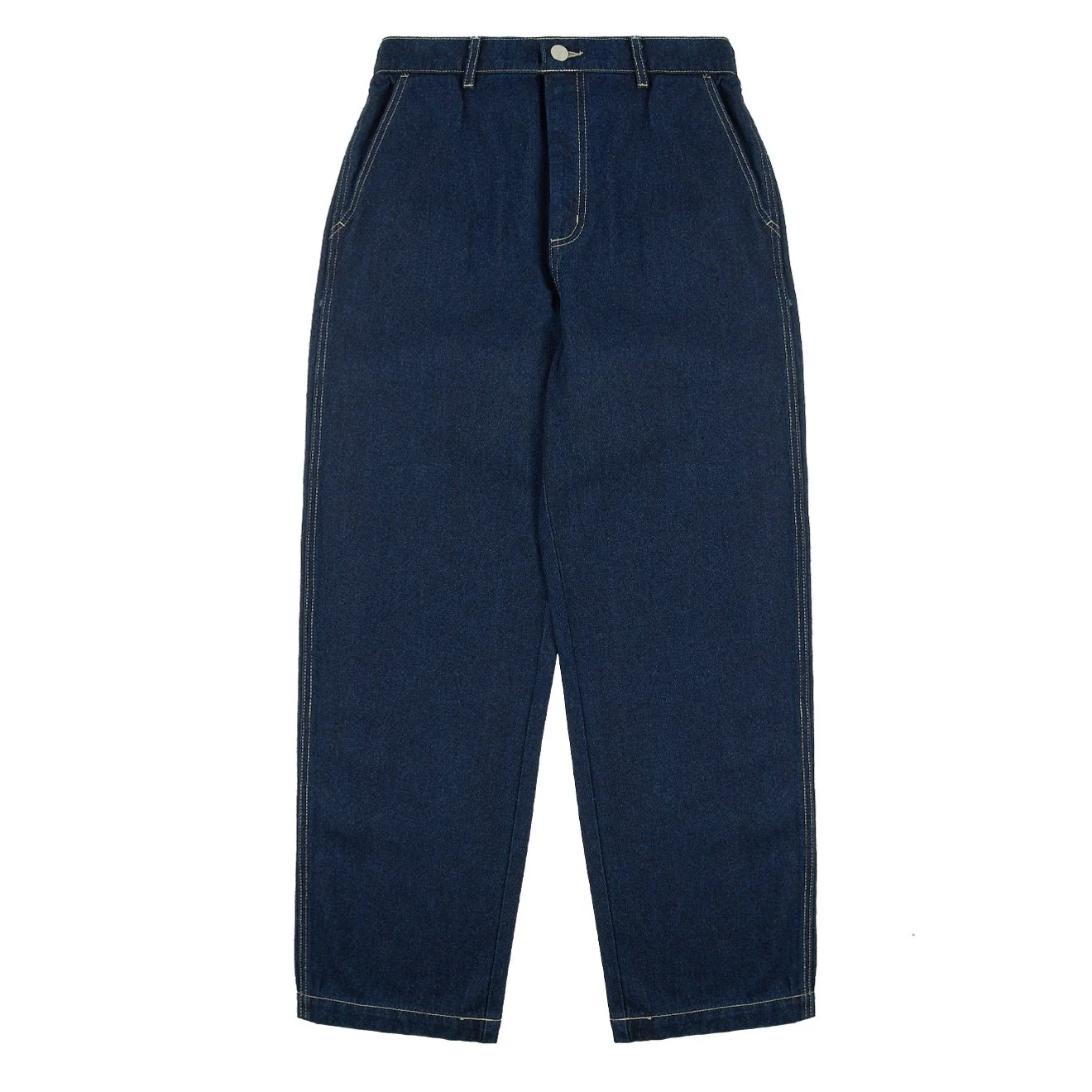 Obey Womens Fritz Carpenter Denim Rinse Indigo