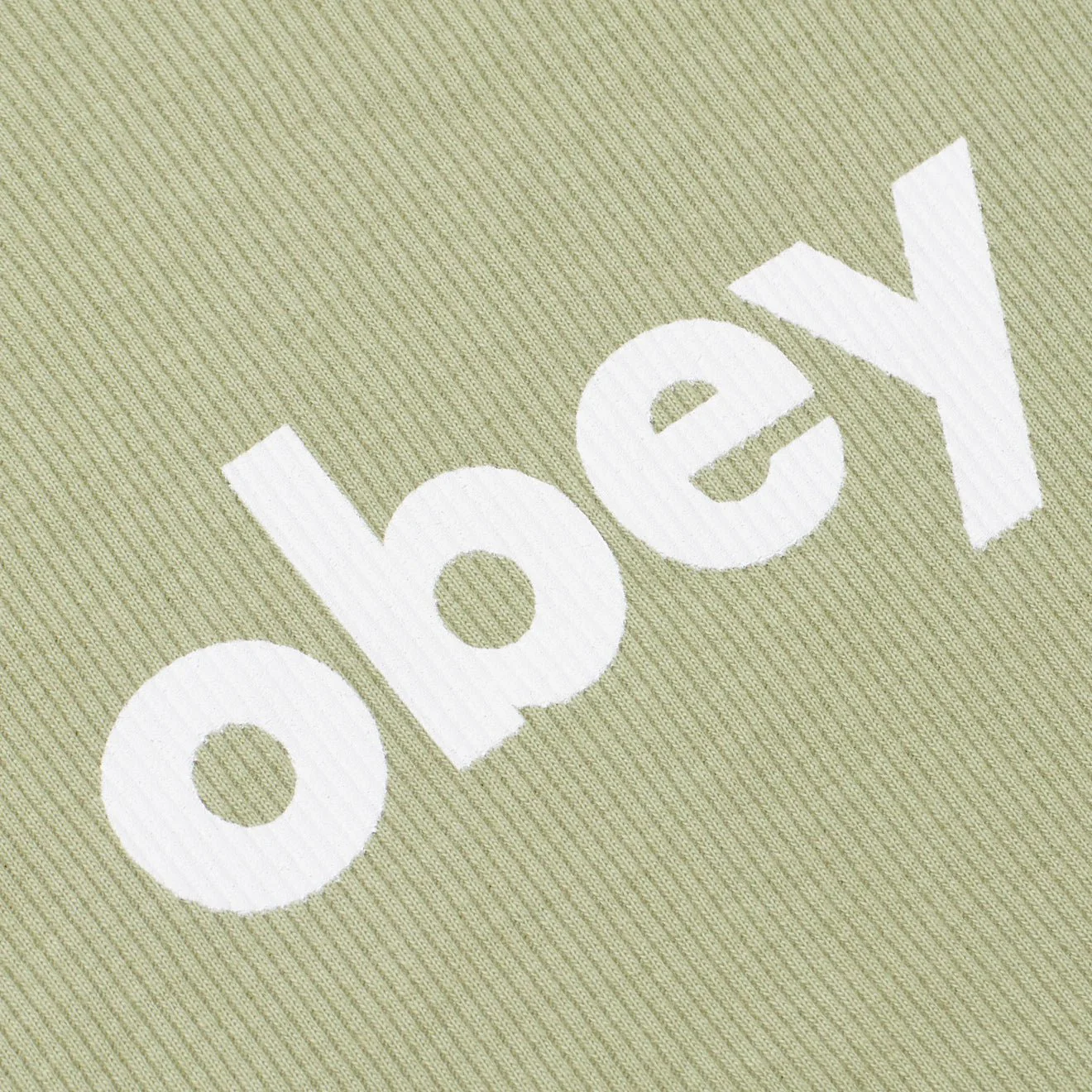 Obey Womens Lower Case T-Shirt Fern - Image 3