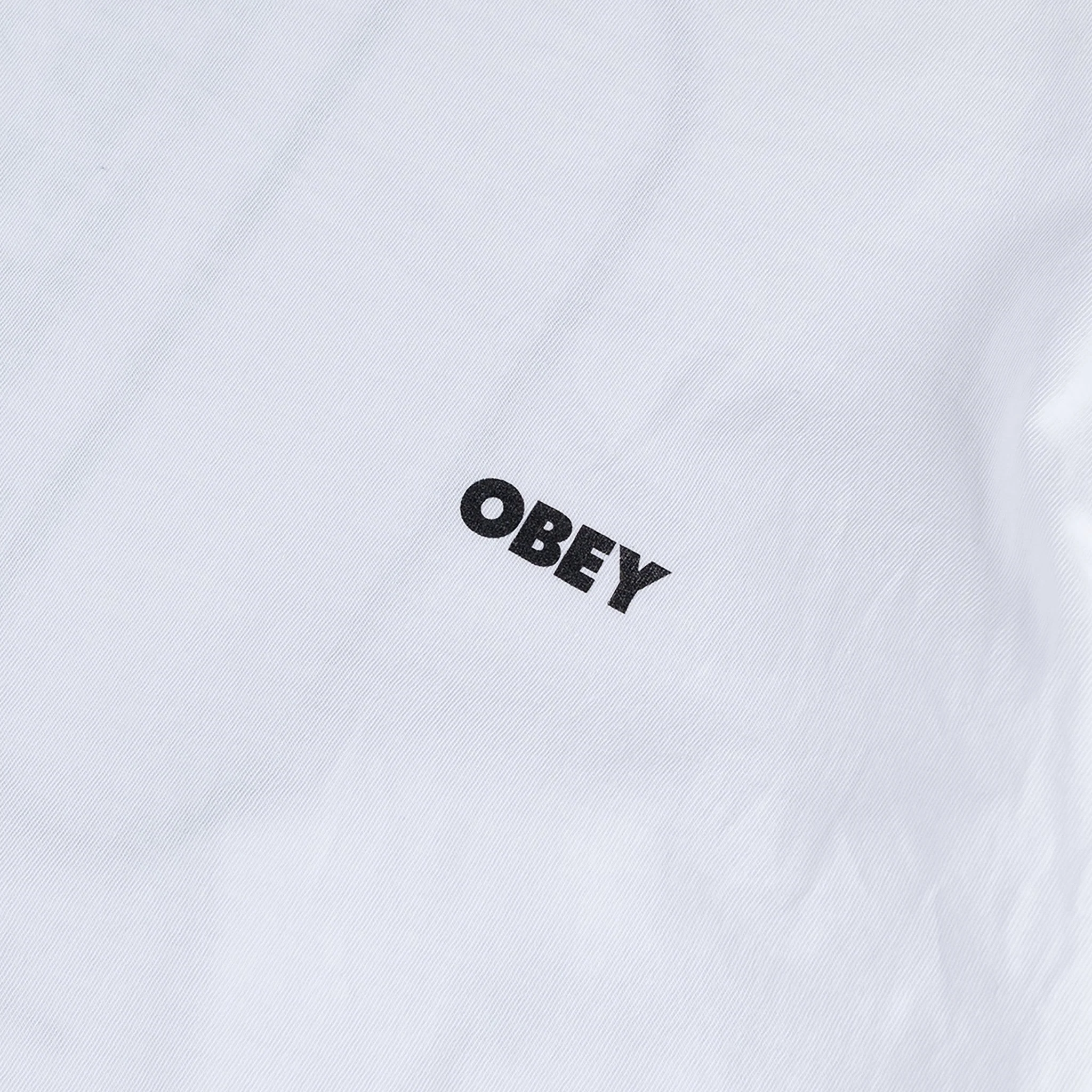 Obey Womens Visual Studios Tee White - Image 3