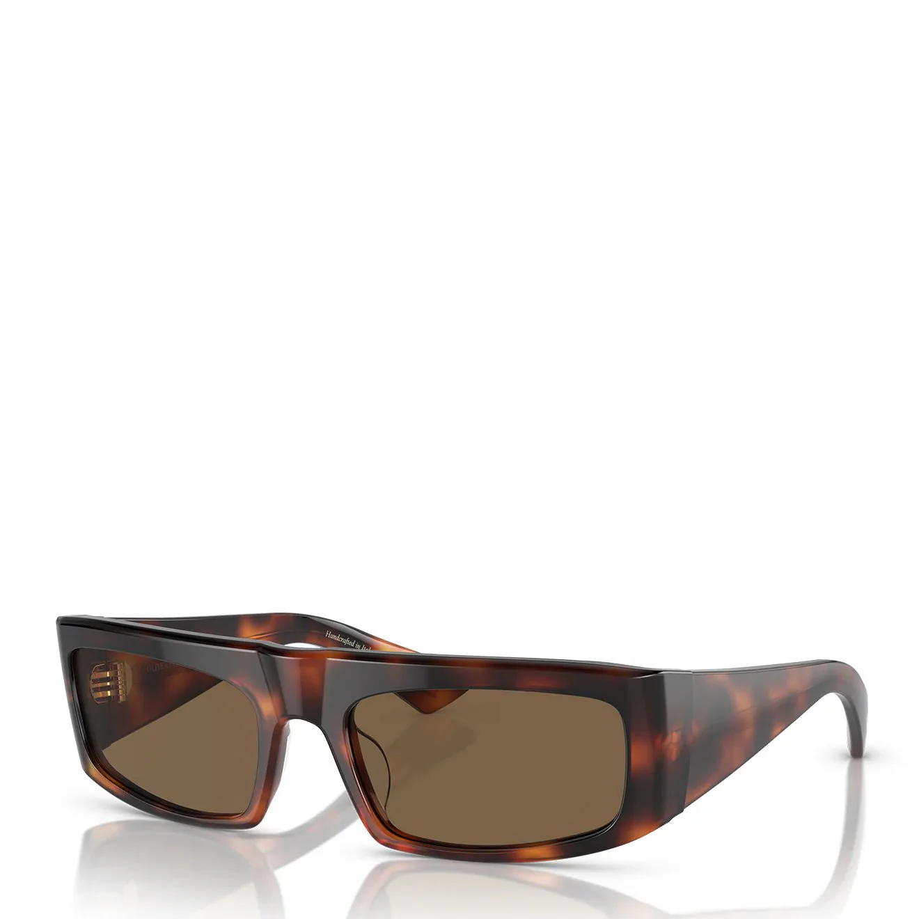 Oliver Peoples Womens Khaite Collection 1979C Sunglasses Dark Mahogany / Brown Lens - Image 2