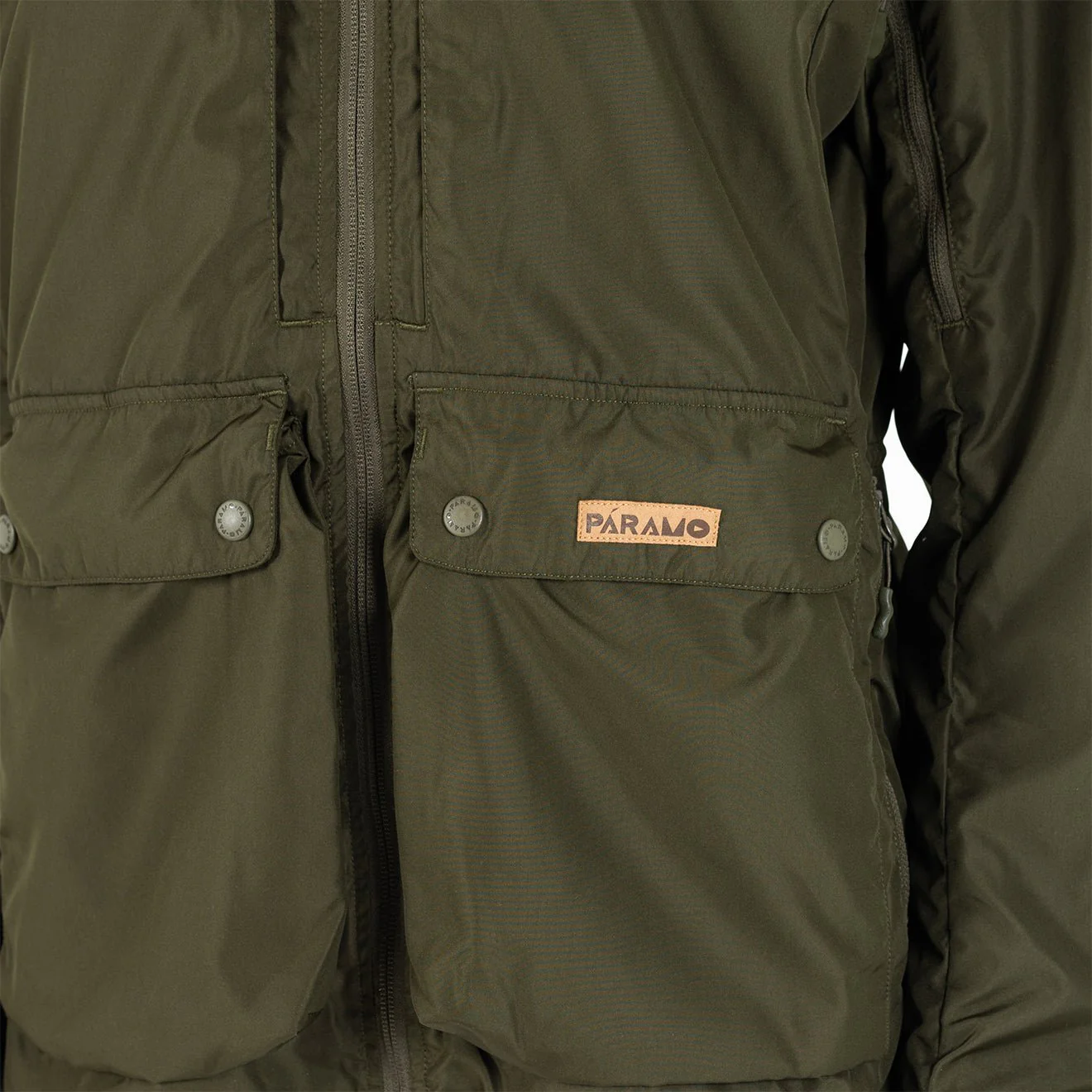 Paramo Womens Halkon Jacket Moss / Rock Grey - Image 3
