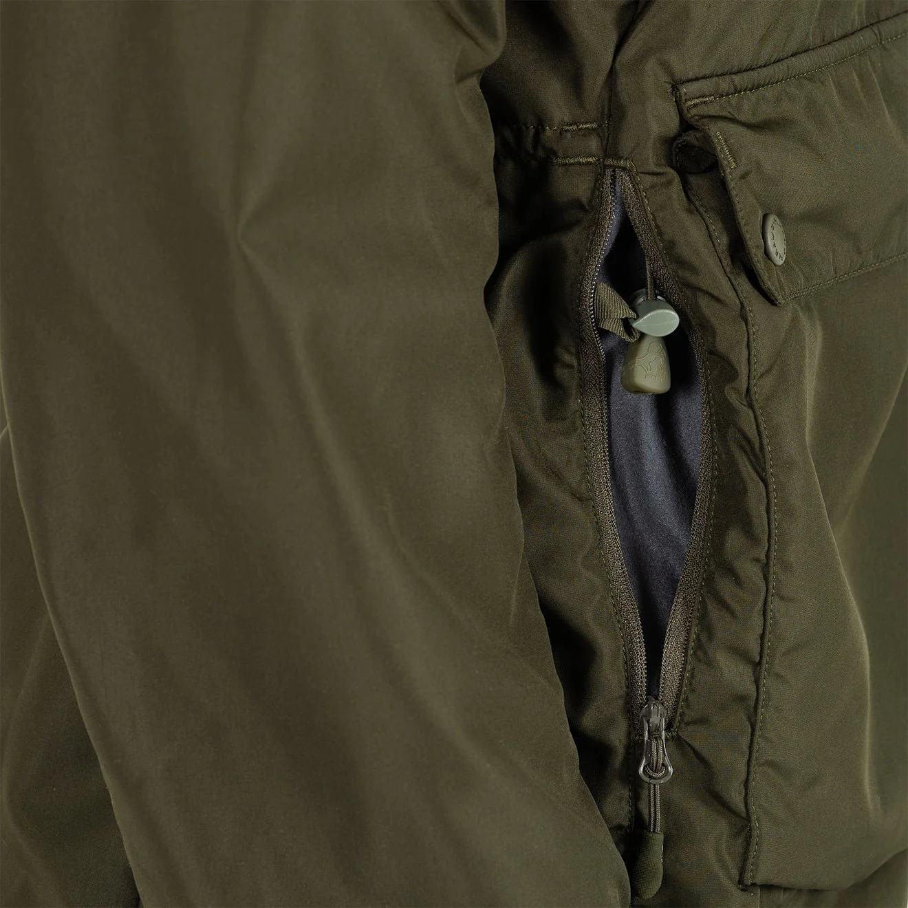 Paramo Womens Halkon Jacket Moss / Rock Grey - Image 4