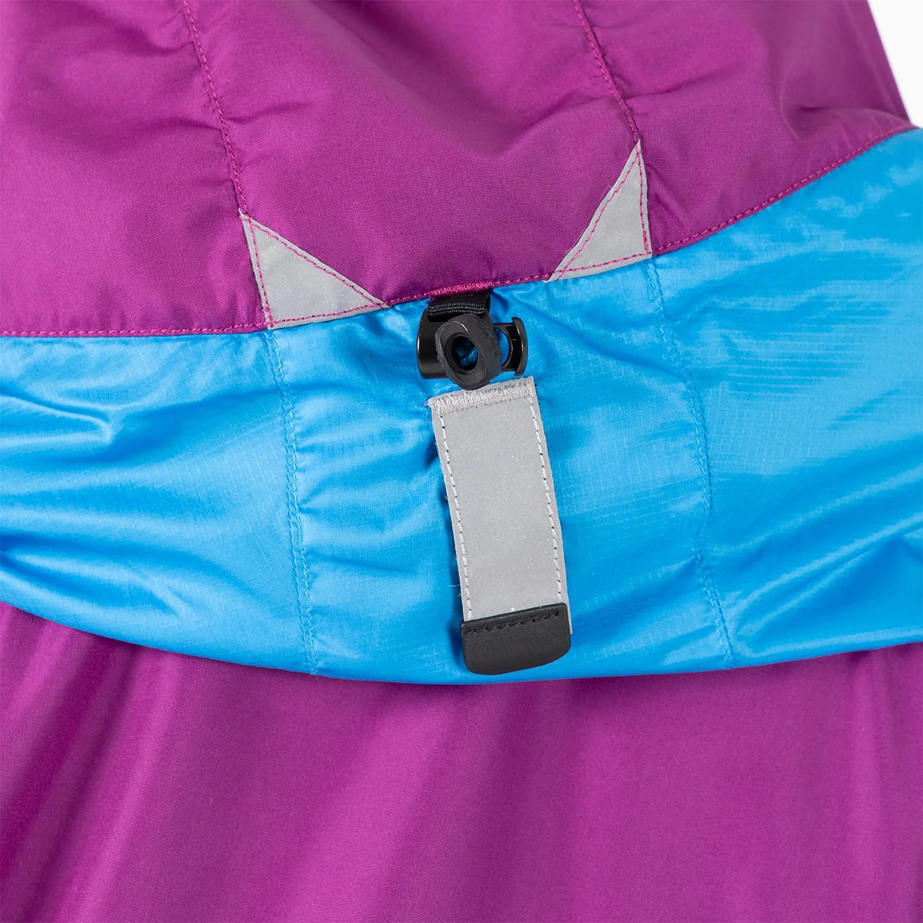 Paramo Womens Velez Jacket Foxglove / Neon Blue - Image 4