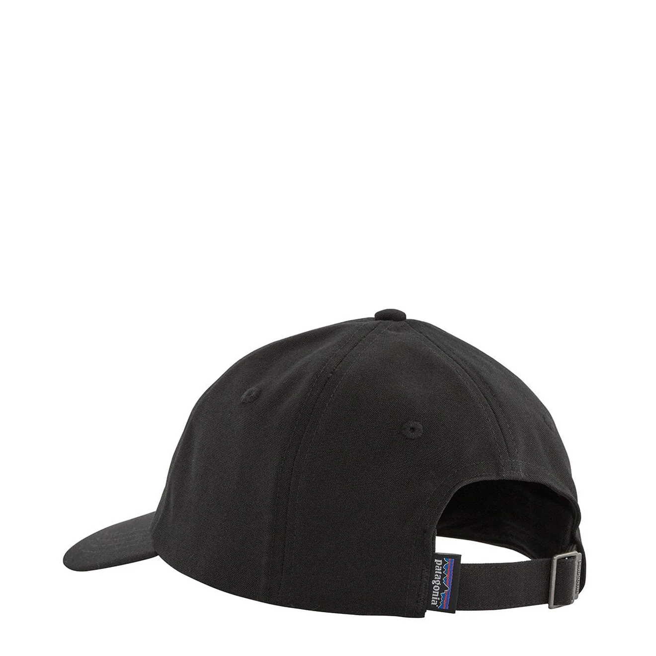 Patagonia P-6 Label Trad Cap Black - Image 2