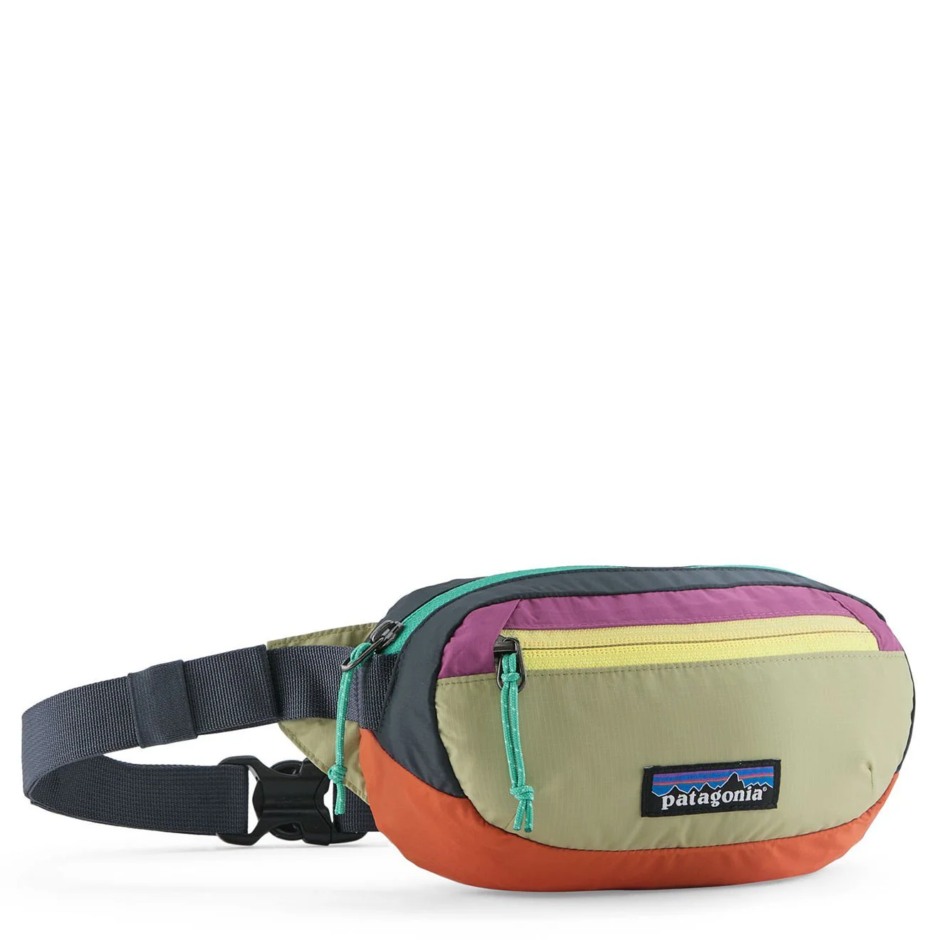 Patagonia Terravia Mini Hip Pack Patchwork Gumtree Green