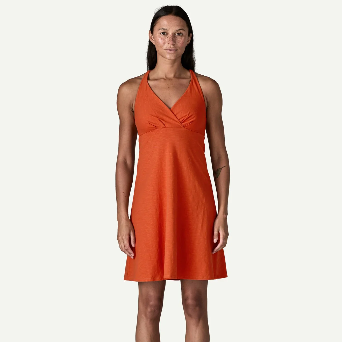 Patagonia Womens Amber Dawn Dress Butterfly Geo Weathered Stone - Image 2