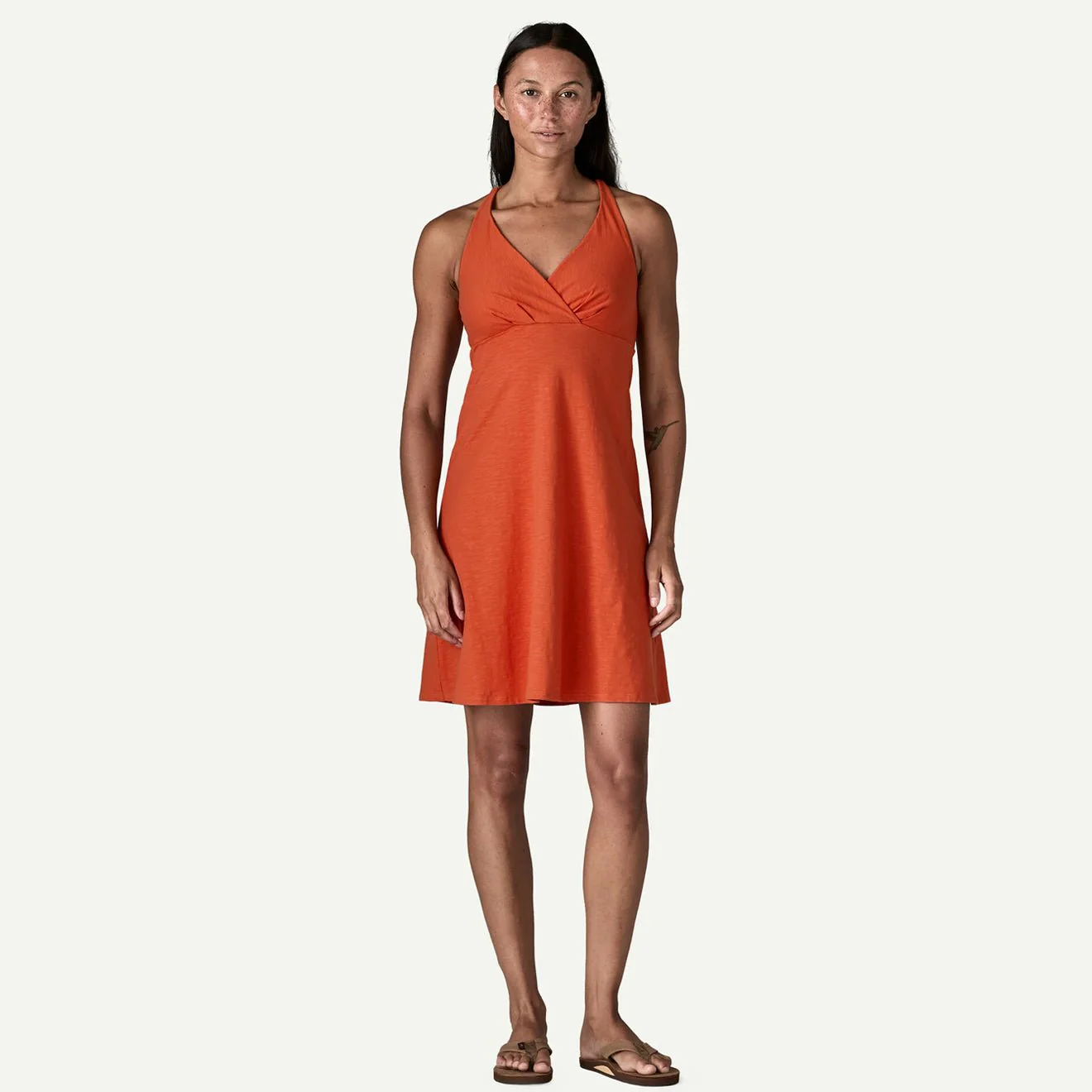 Patagonia Womens Amber Dawn Dress Butterfly Geo Weathered Stone - Image 4