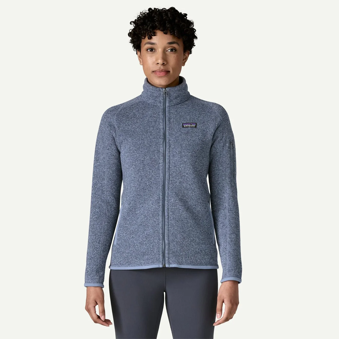 Patagonia Womens Better Sweater Fleece Jacket Barnacle Blue - Image 2