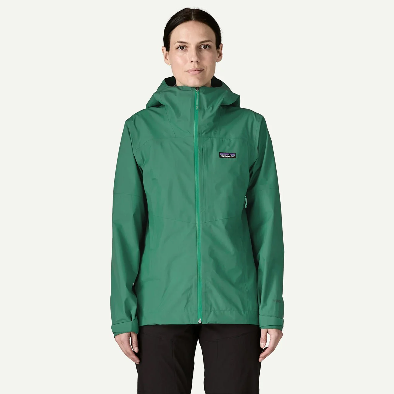 Patagonia Womens Boulder Fork Rain Jacket Thin Ice - Image 2