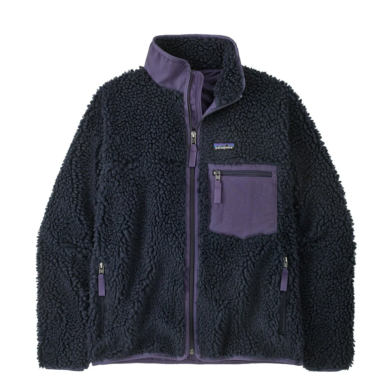 Patagonia Womens Classic Retro-X Fleece Jacket Sunken Blue