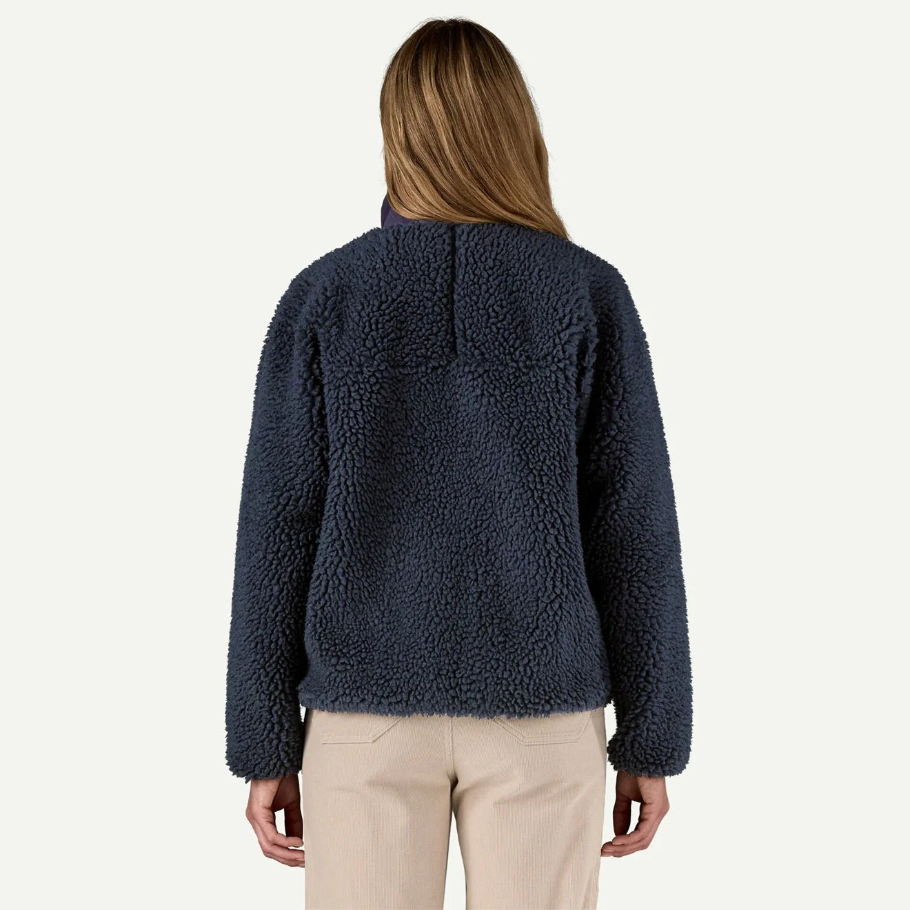 Patagonia Womens Classic Retro-X Fleece Jacket Sunken Blue - Image 3