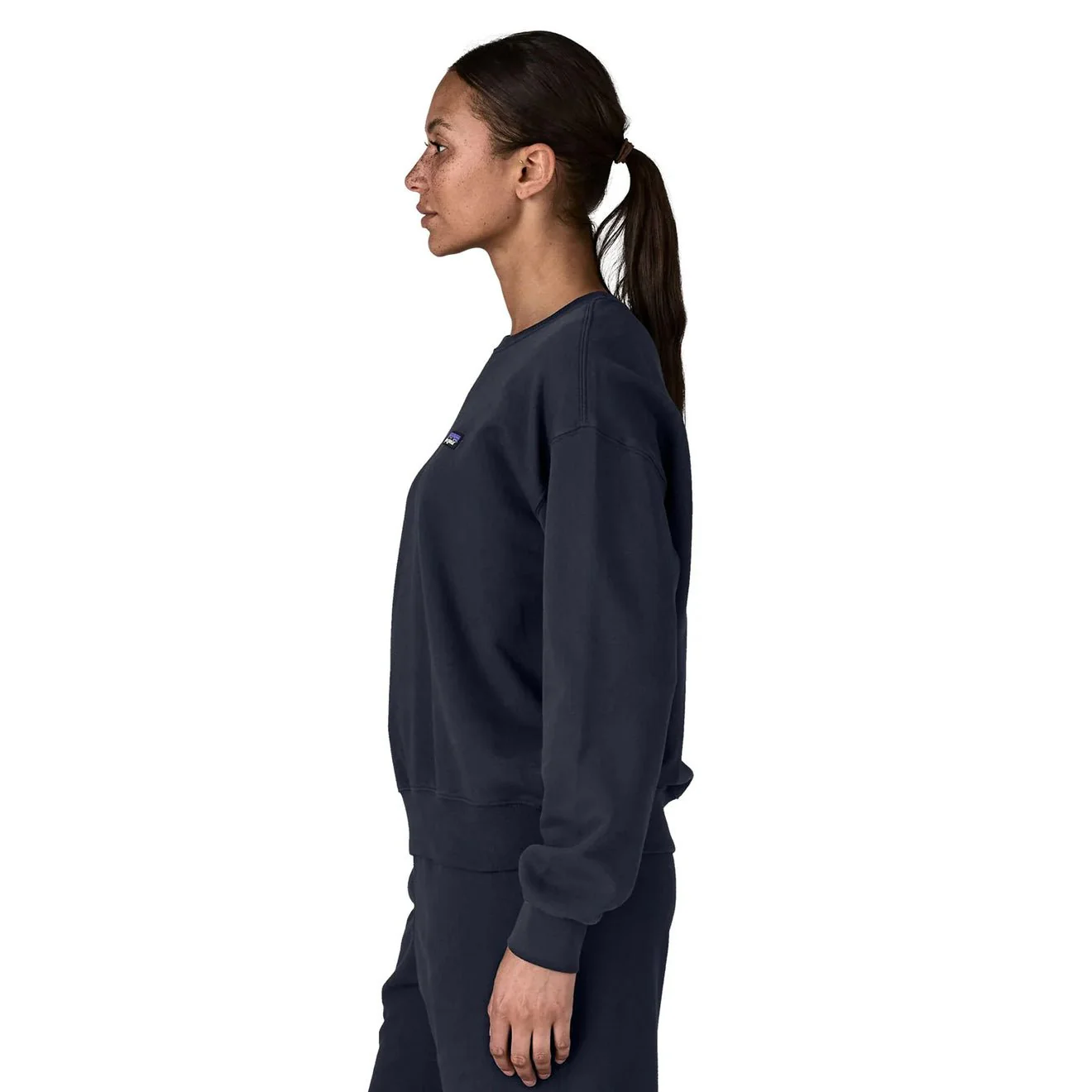 Patagonia Womens Daily Crew Sunken Blue - Image 4