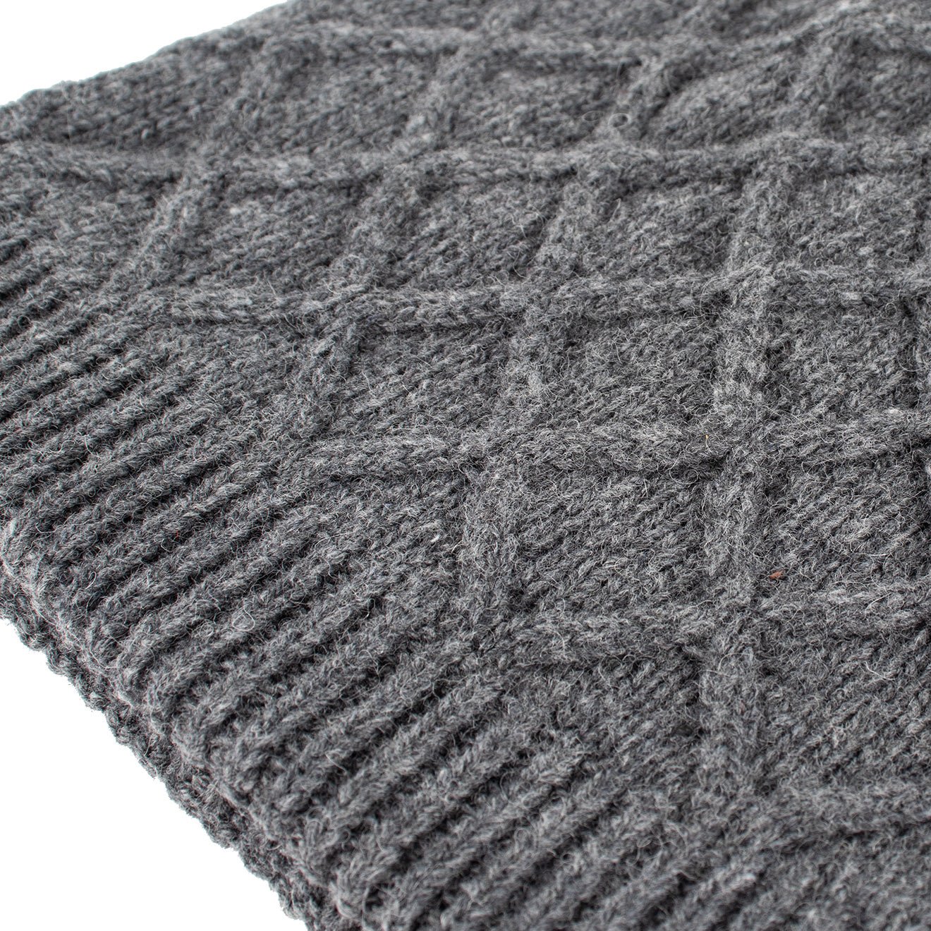 Patagonia Womens Honeycomb Knit Beanie Noble Grey - Image 2