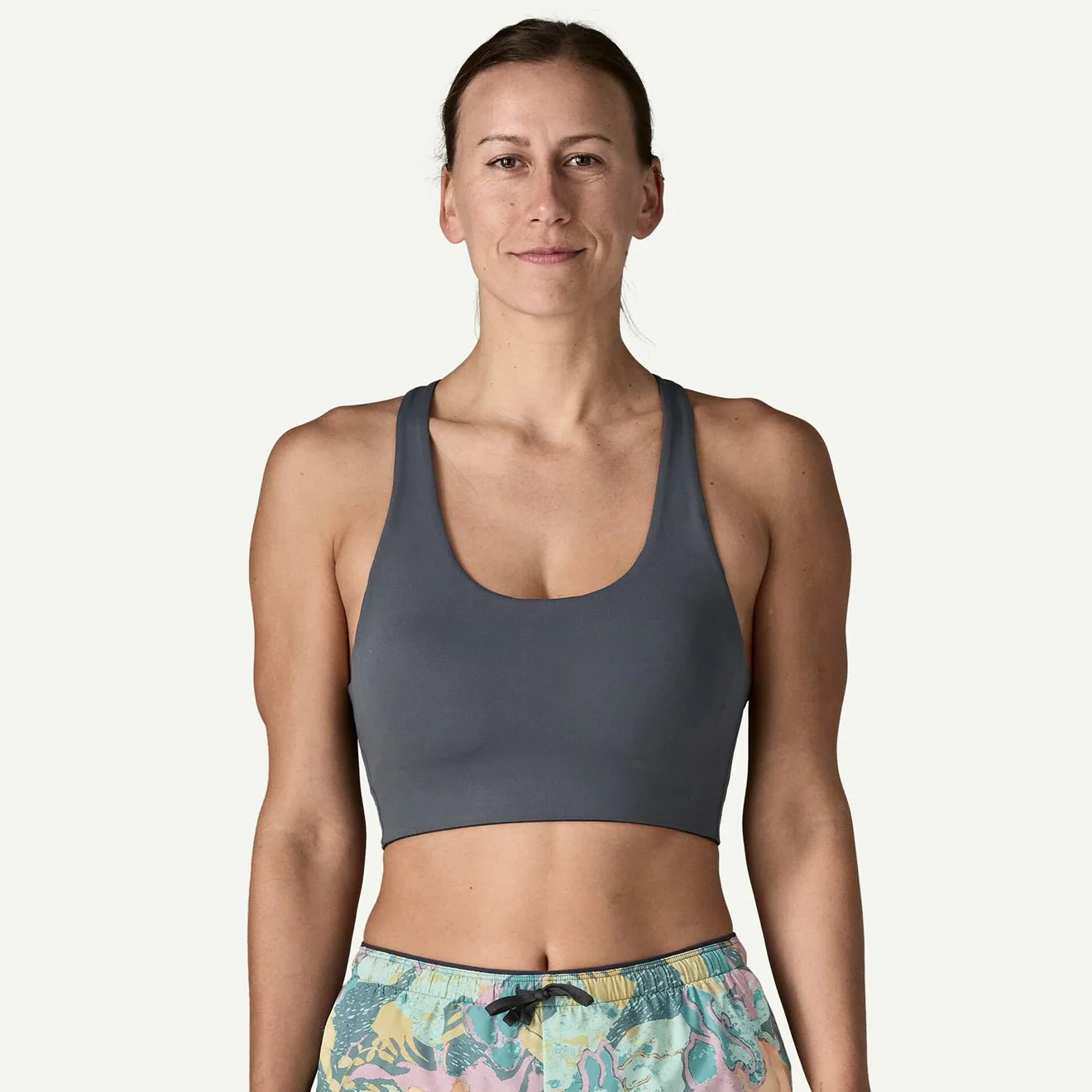 Patagonia Womens Maipo Mid Impact Bra Light Violet - Image 2