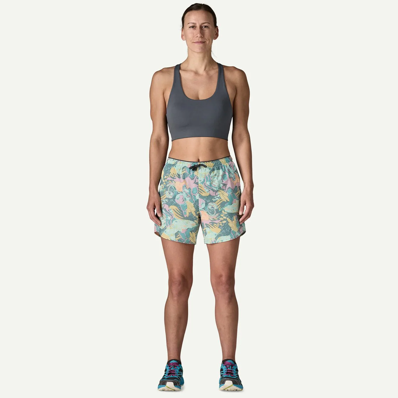 Patagonia Womens Maipo Mid Impact Bra Light Violet - Image 4