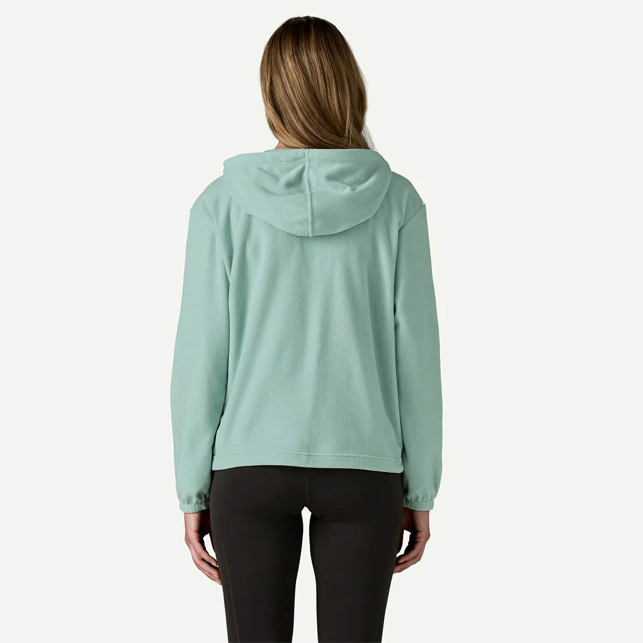 Patagonia Womens Micro D Fleece Hoody Virtually Blue - Image 3