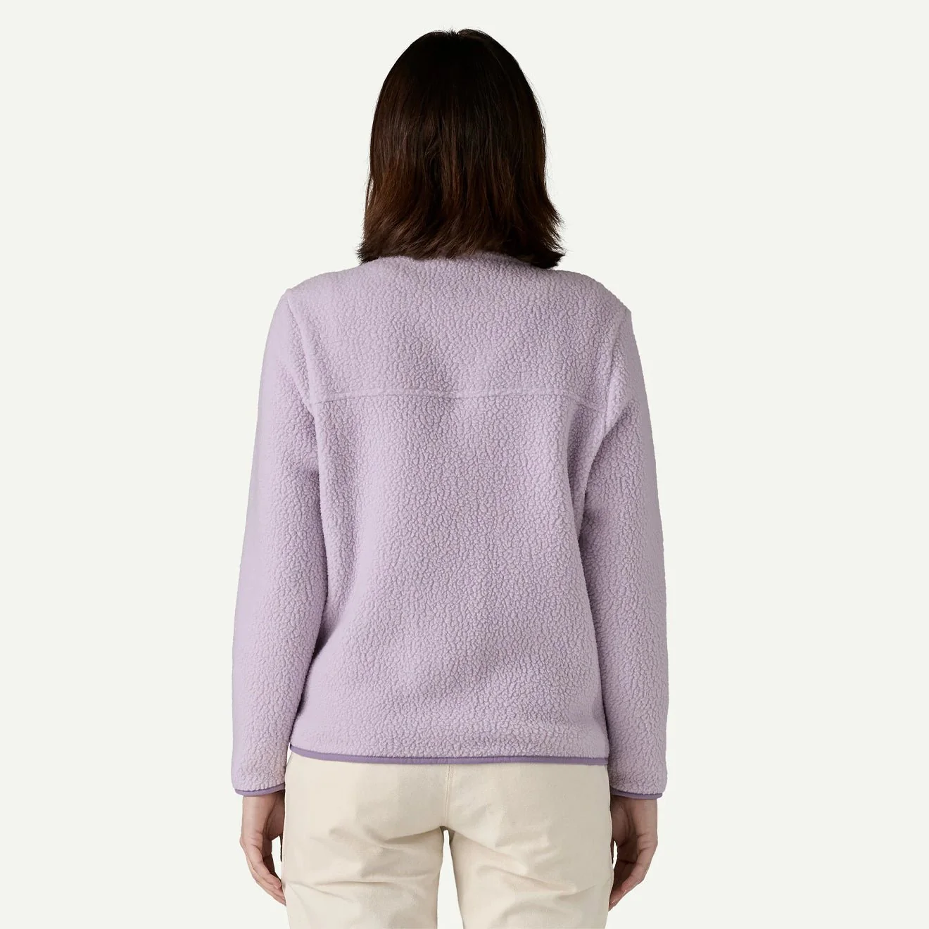 Patagonia Womens Retro Pile Jacket Foxglove Purple - Image 3