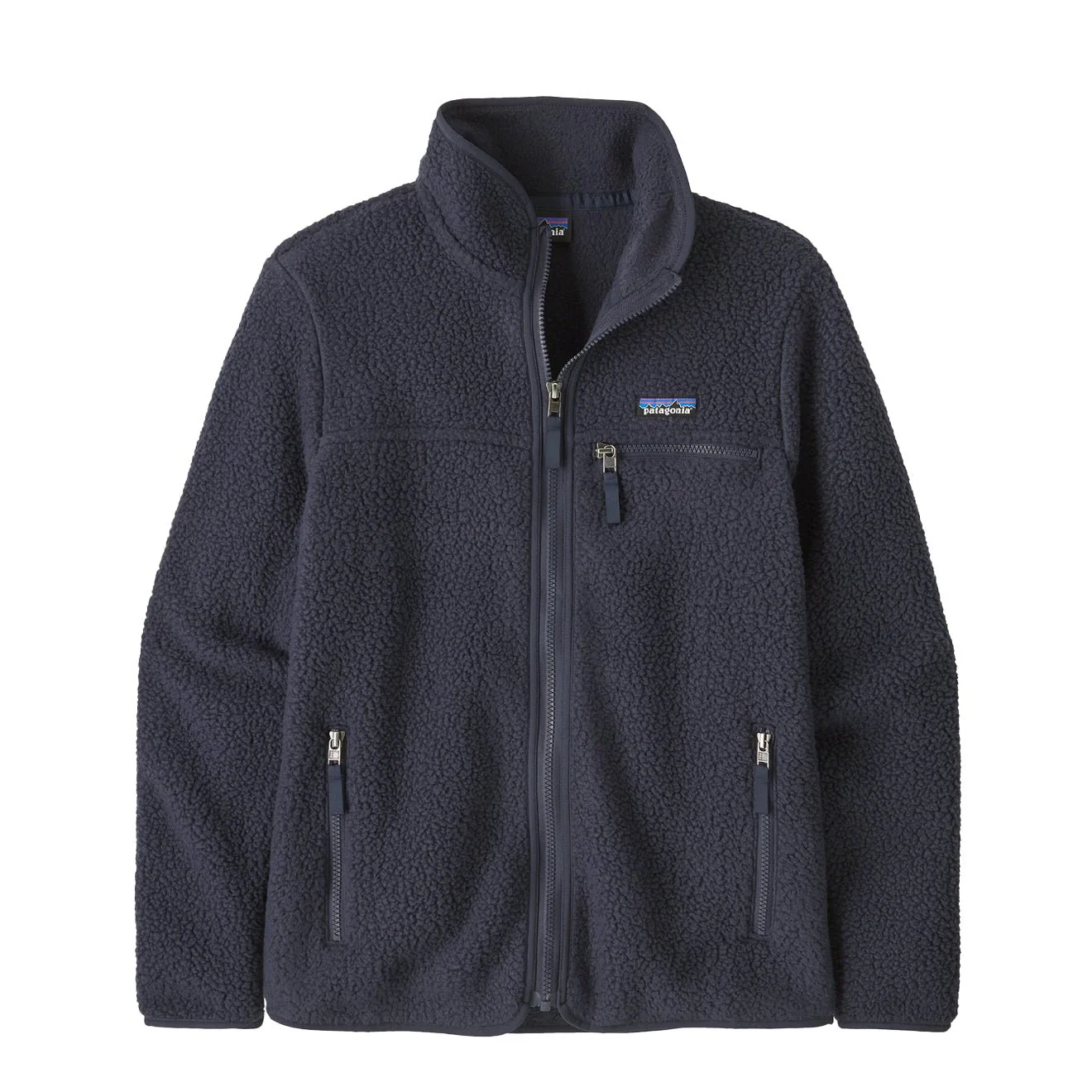 Patagonia Womens Retro Pile Jacket Sunken Blue
