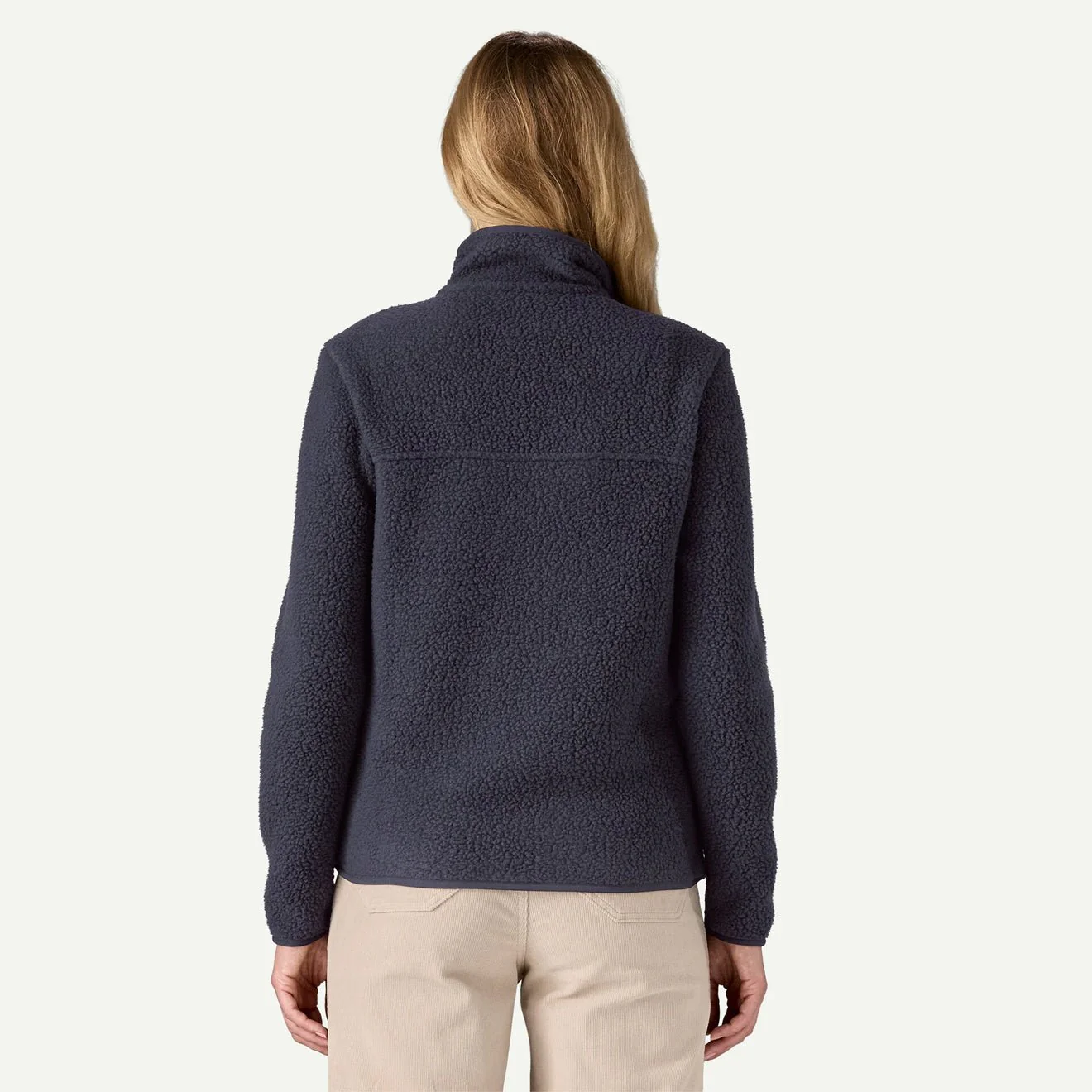 Patagonia Womens Retro Pile Jacket Sunken Blue - Image 3