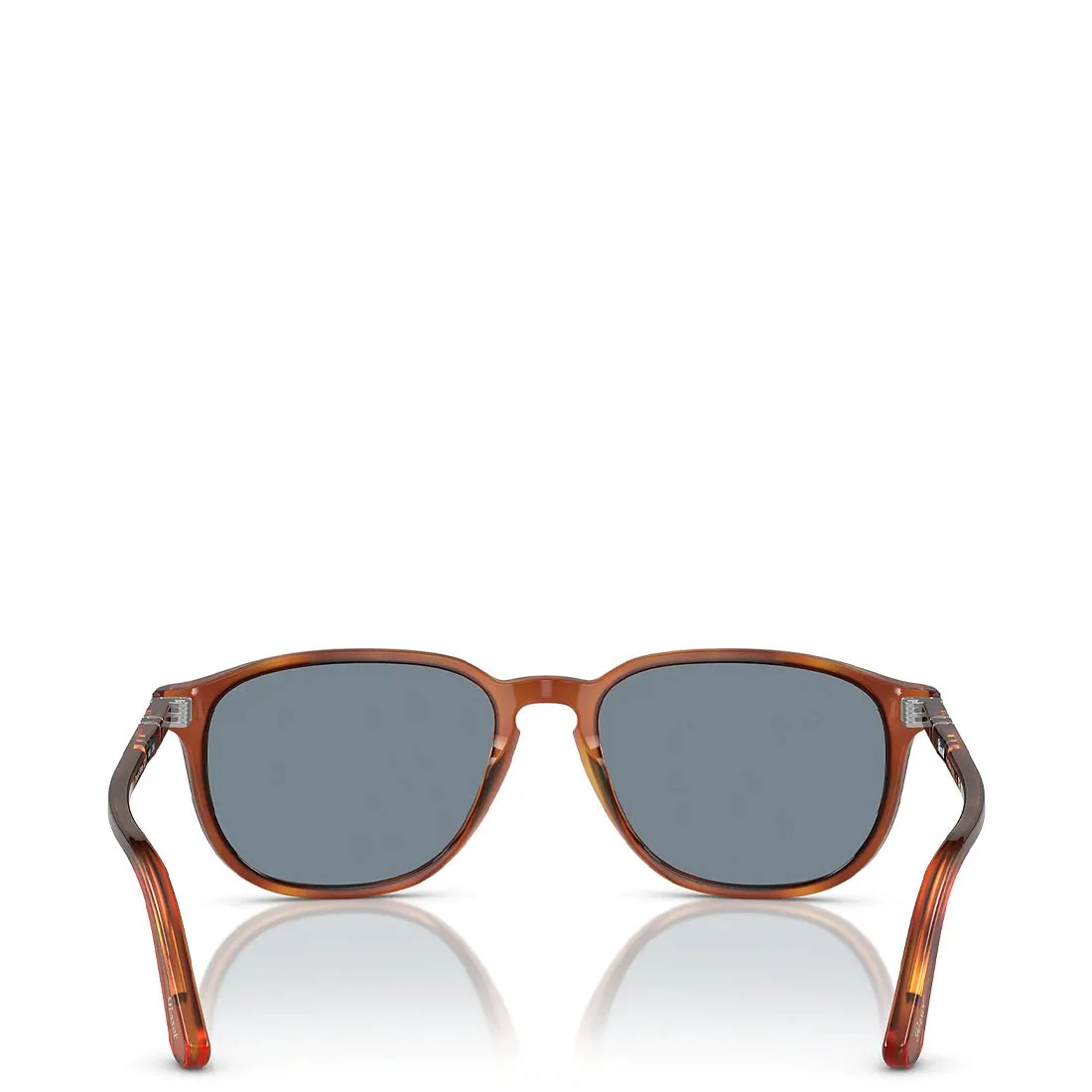 Persol 0PO3019S 96/56 55 Sunglasses Terra Di Siena / Light Blue - Image 4