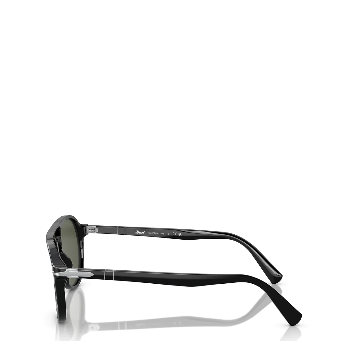 Persol 0PO3235S 95/31 55 Sunglasses Black / Green - Image 4