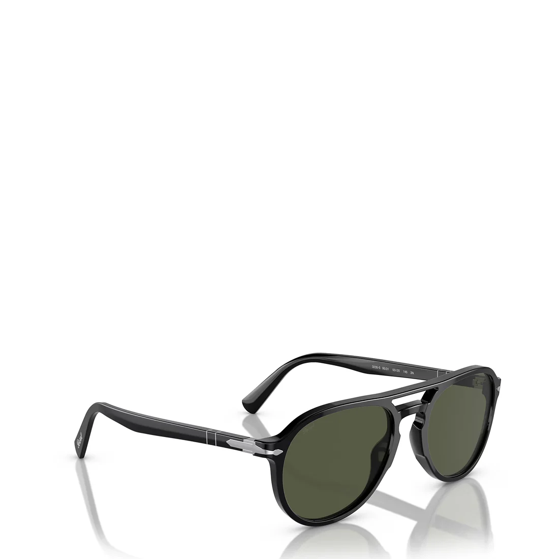 Persol 0PO3235S 95/31 55 Sunglasses Black / Green - Image 5