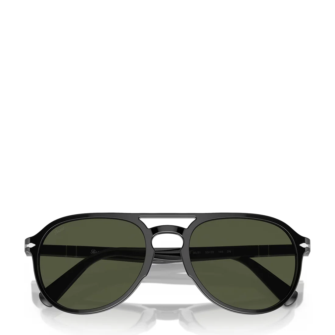 Persol 0PO3235S 95/31 55 Sunglasses Black / Green - Image 6