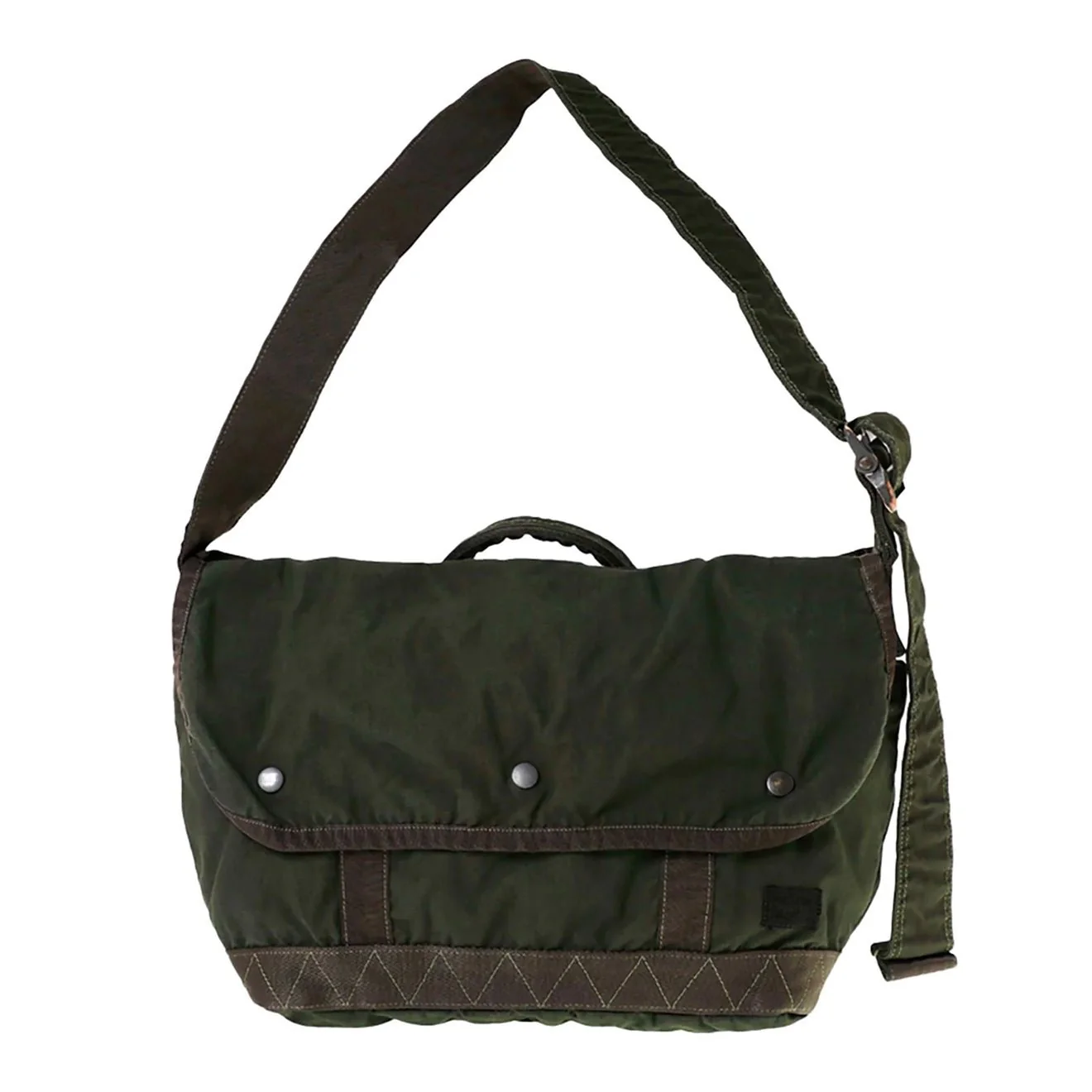 Porter-Yoshida and Co Crag Messenger Bag L Khaki
