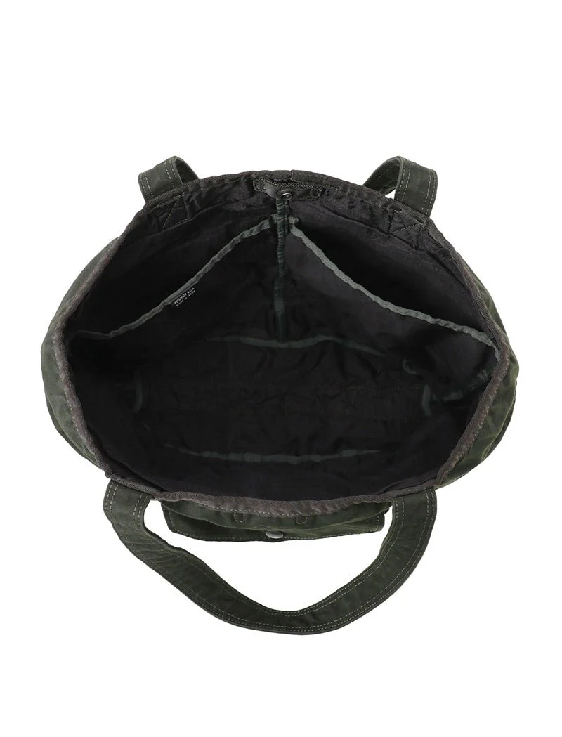 Porter-Yoshida and Co Crag Tote Bag Khaki - Image 4