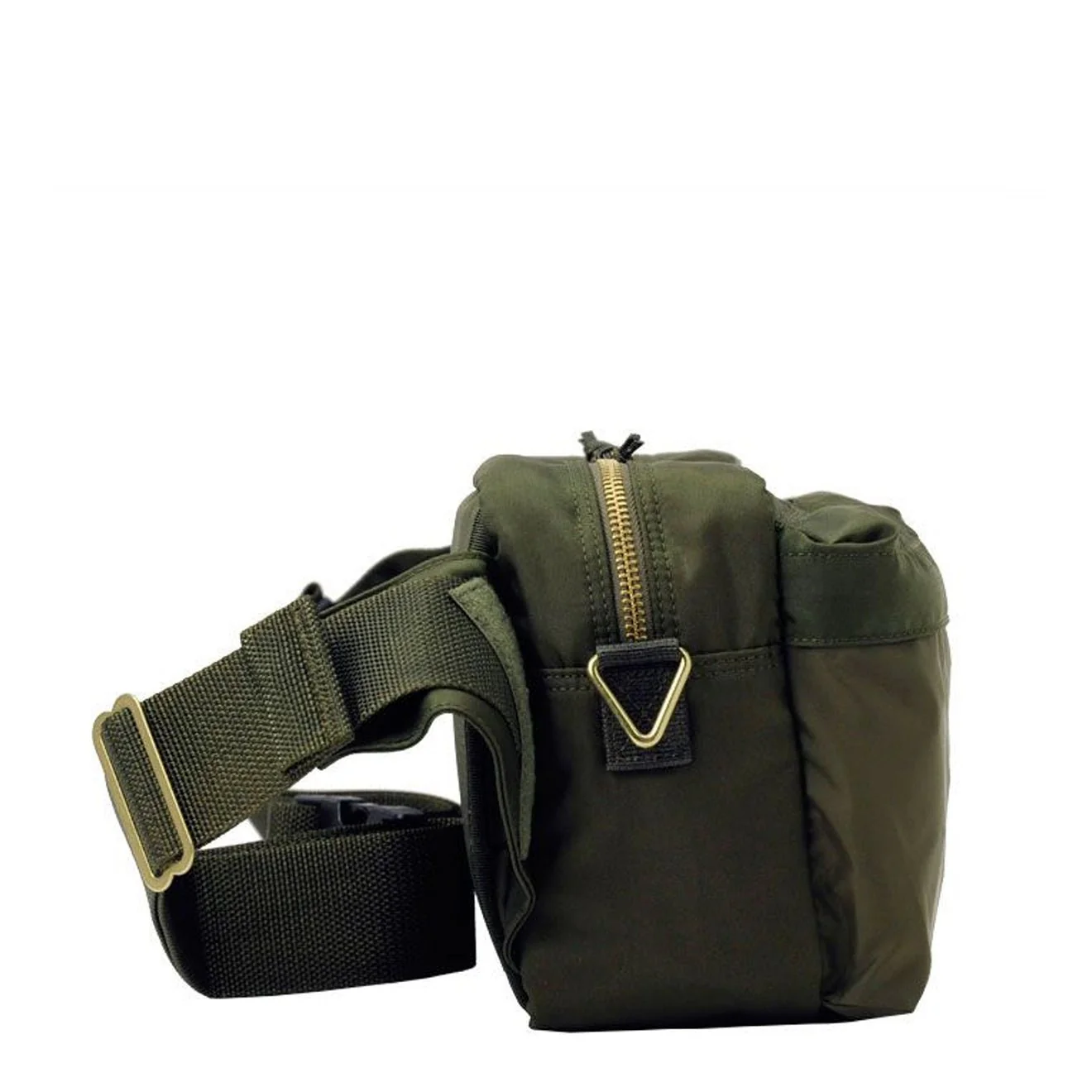 Porter-Yoshida and Co Force 2 Way Waist Bag Olive Drab - Image 3
