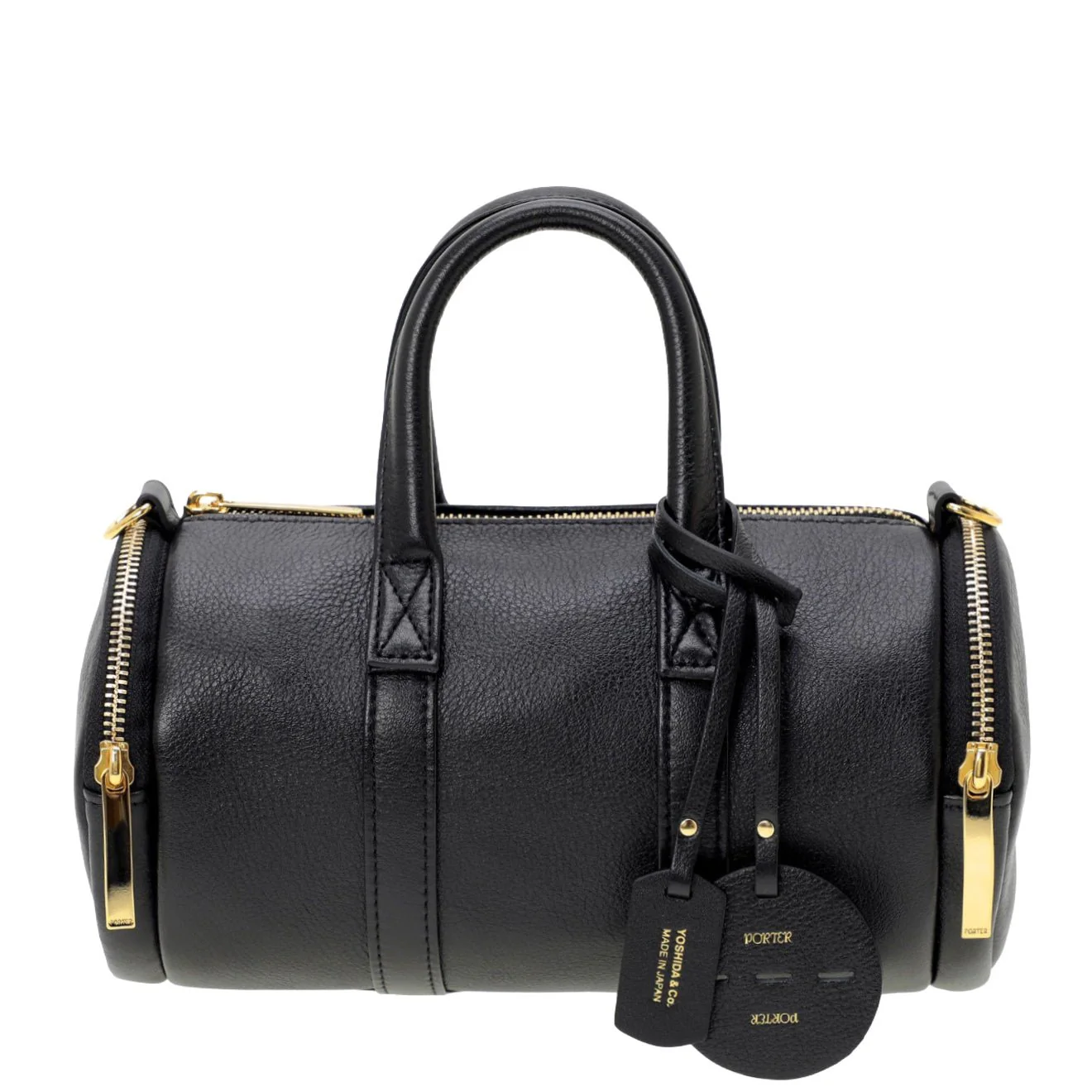 Porter-Yoshida and Co Miniature 2 Way Boston Bag Black