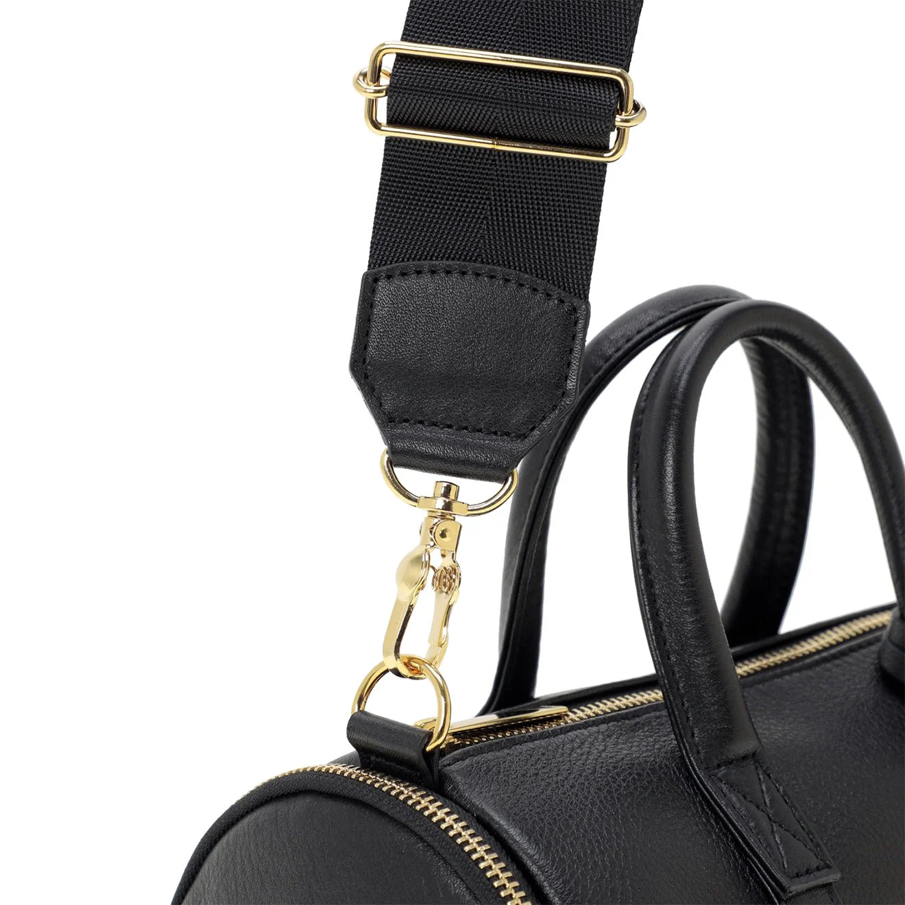 Porter-Yoshida and Co Miniature 2 Way Boston Bag Black - Image 5