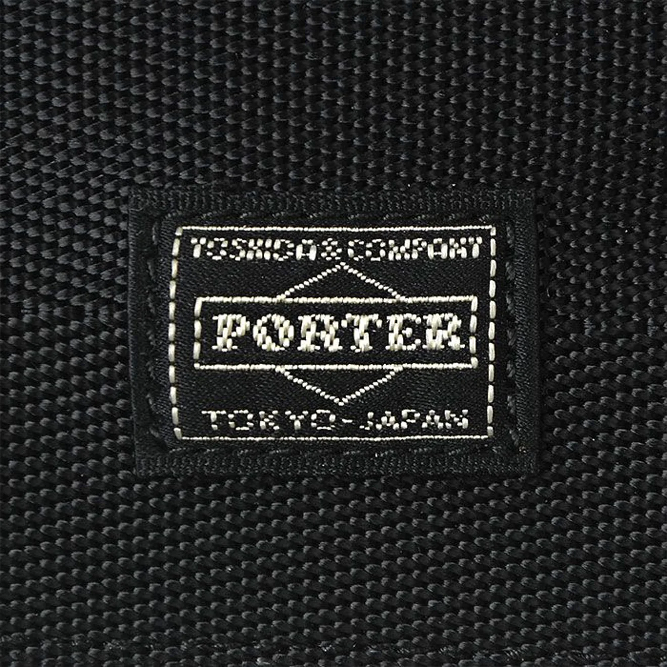 Porter-Yoshida and Co Miniature 2 Way Boston Bag Black - Image 8