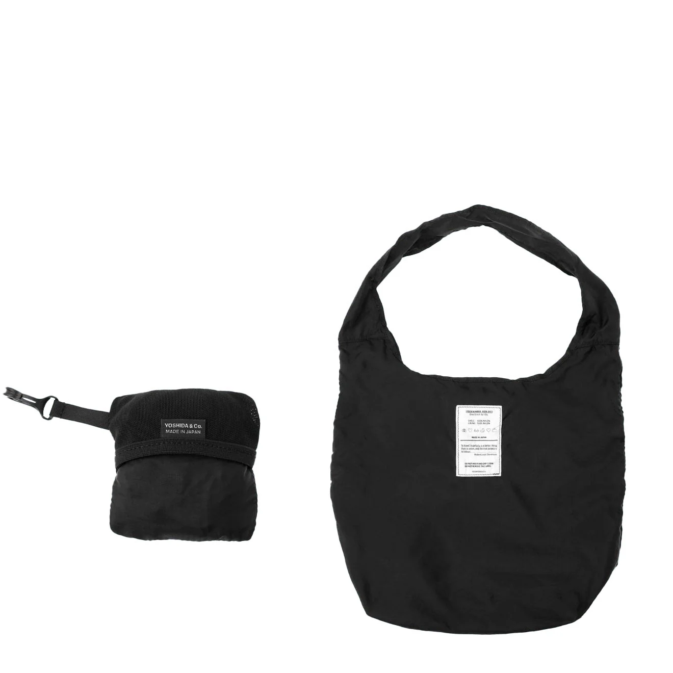 Porter-Yoshida and Co Potr Packs Shoulder Pack Large With Souvenir Bag Black - Image 4