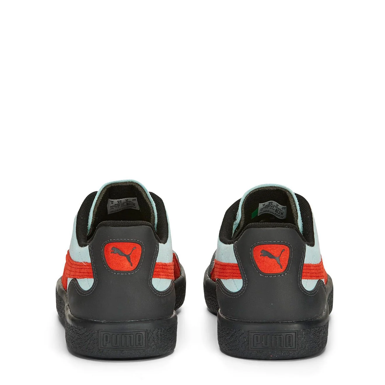 Puma Clyde Rubber PAM Trainer Light Aqua / Warm Earth - Image 5