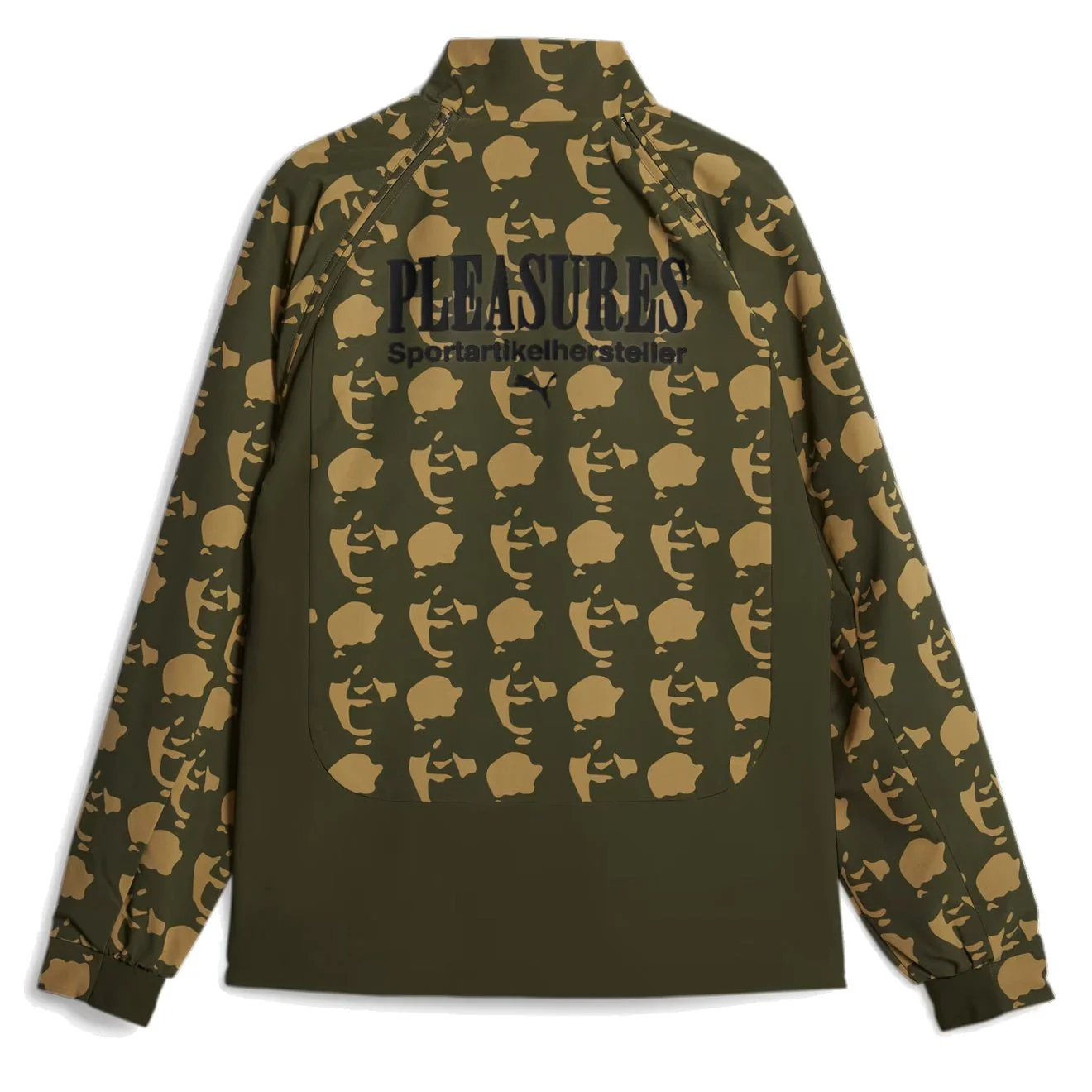Puma Puma X Pleasures Zip-Off Jacket Chocolate Chip - Image 2