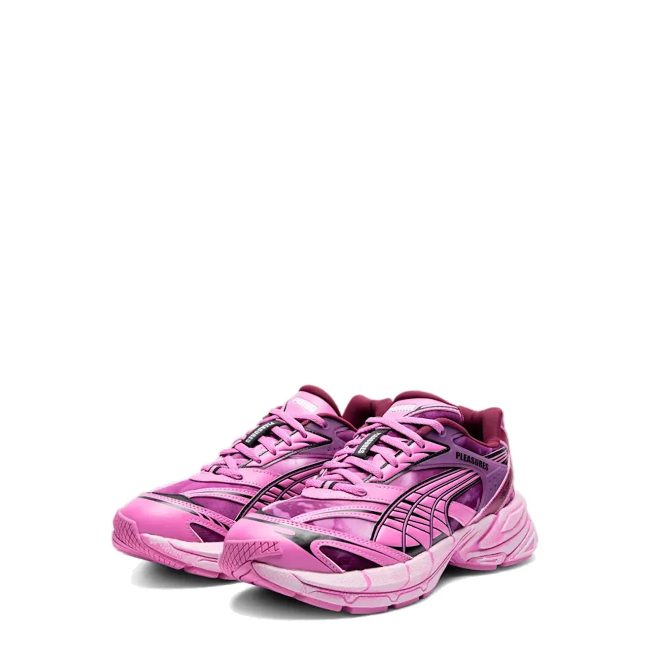 Puma Velophasis Overdyed Pleasure Trainer Grape Wine / Mauve Pop - Image 4