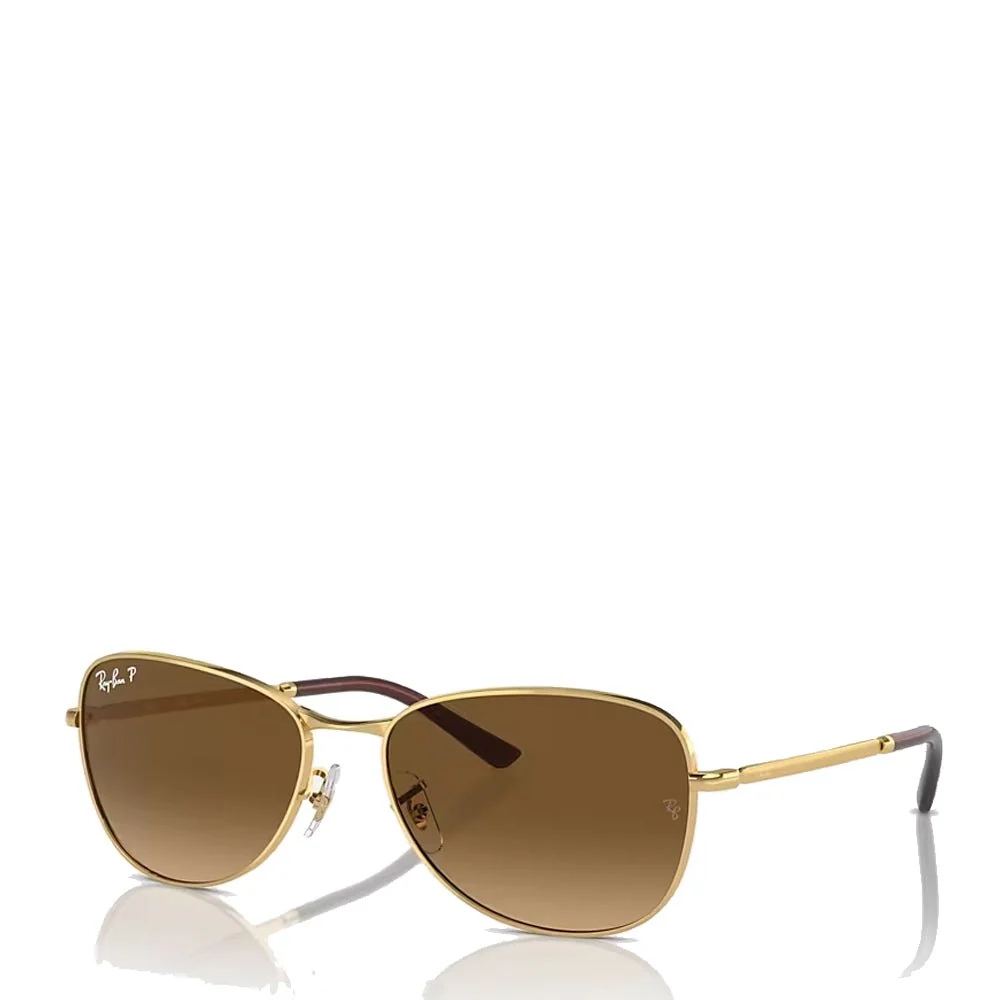 Ray-Ban 0RB3733 001/M2 59 Sunglasses Gold - Image 2
