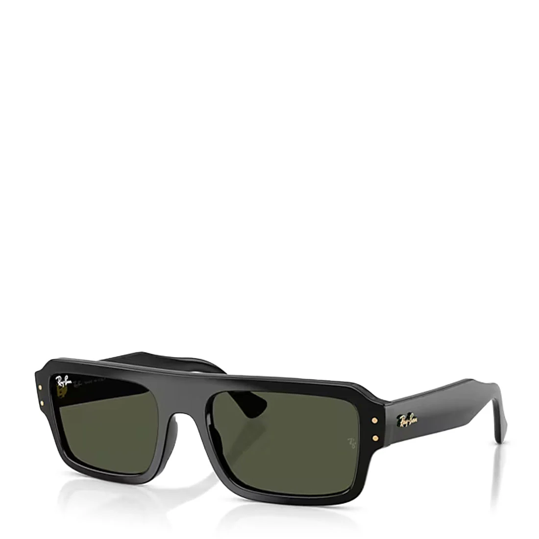 Ray Ban Lukas RB4454 667731 56 Sunglasses Black / Green - Image 2