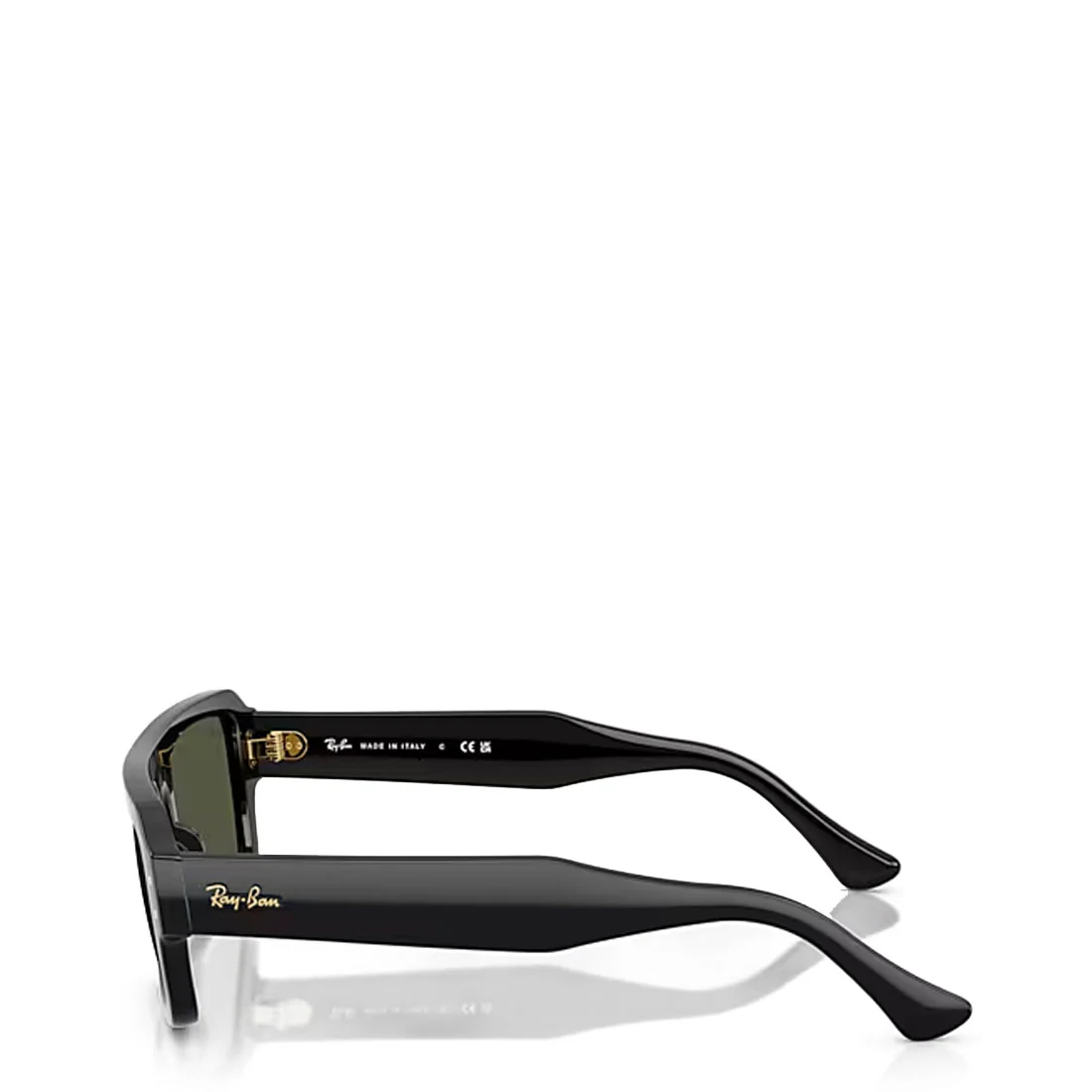 Ray Ban Lukas RB4454 667731 56 Sunglasses Black / Green - Image 3