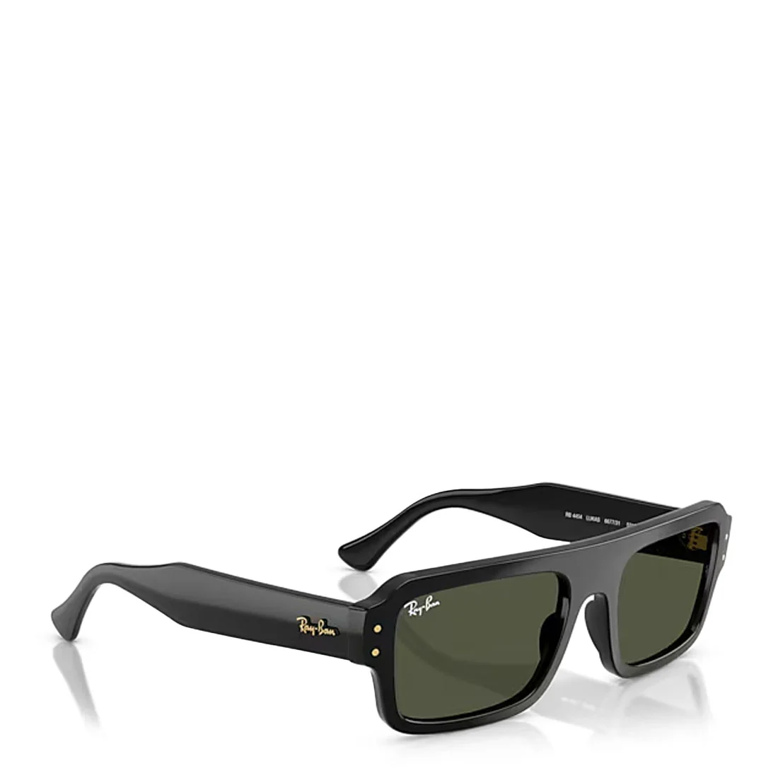 Ray Ban Lukas RB4454 667731 56 Sunglasses Black / Green - Image 5