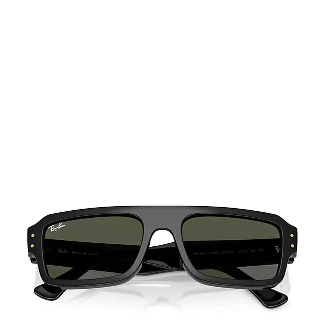 Ray Ban Lukas RB4454 667731 56 Sunglasses Black / Green - Image 6