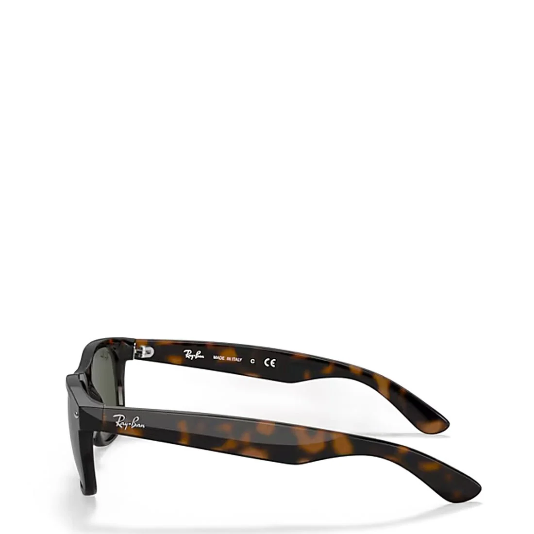 Ray-ban RB2132 902L 55 New Wayfarer Classic Sunglasses Polished Tortoise - Image 3