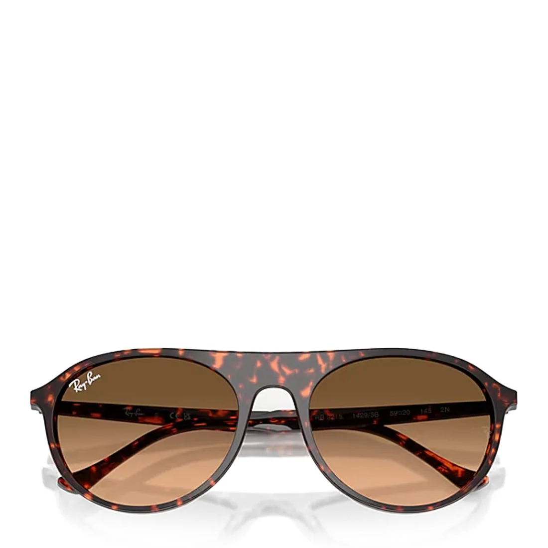 Ray-Ban RB2215 14293B 59 Sunglasess Polished Havana / Red Tortoiseshell - Image 4