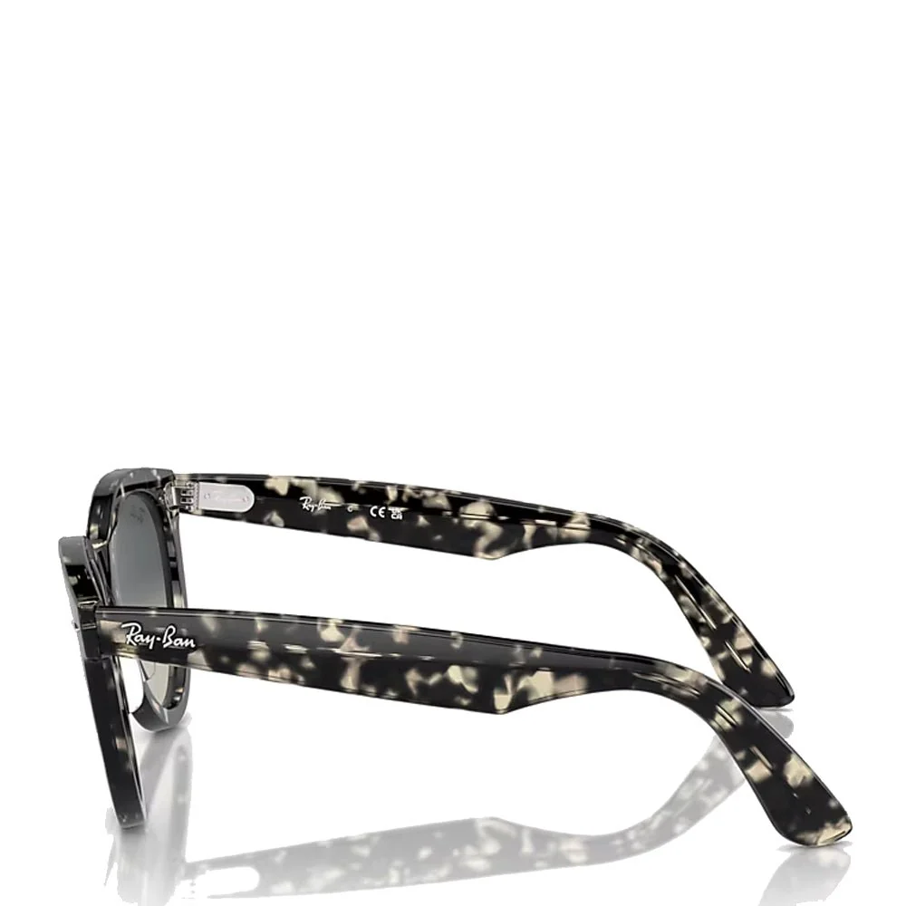 Ray-Ban RB2241 133371 54 Wayfarer Way Sunglasses Grey Havana / Grey Lens - Image 2