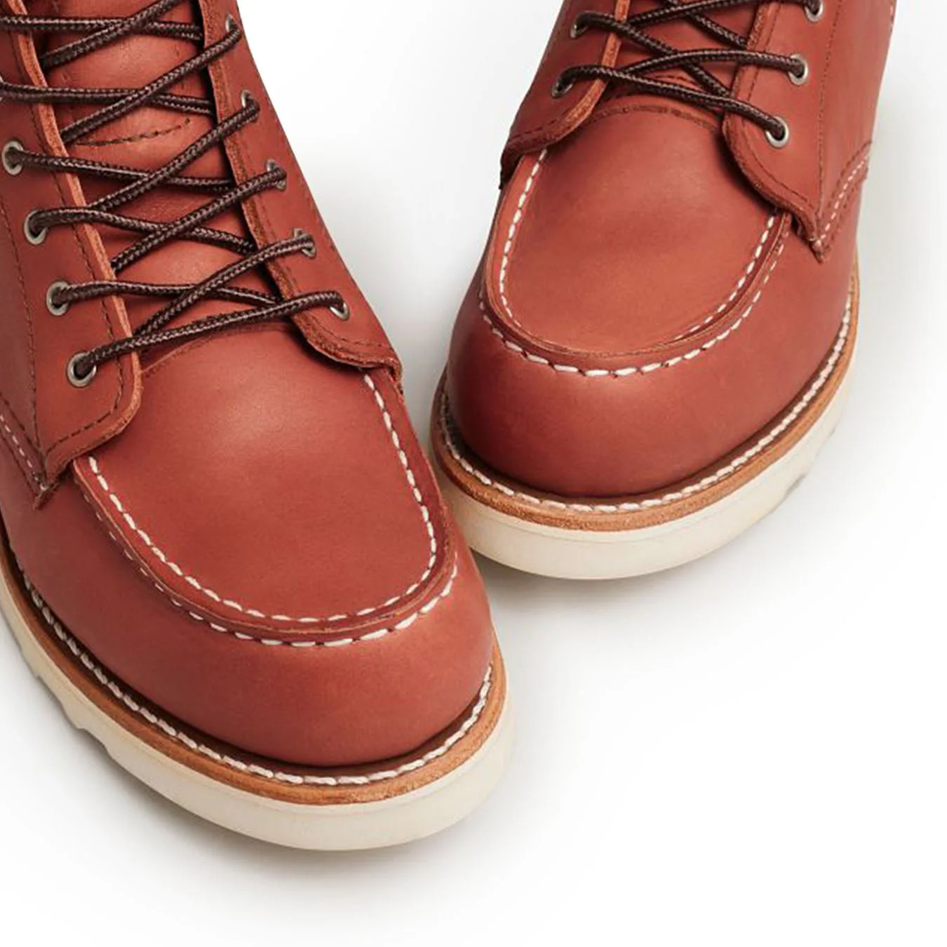 Red Wing Womens 6-Inch Classic Moc Auburn Legacy - Image 4