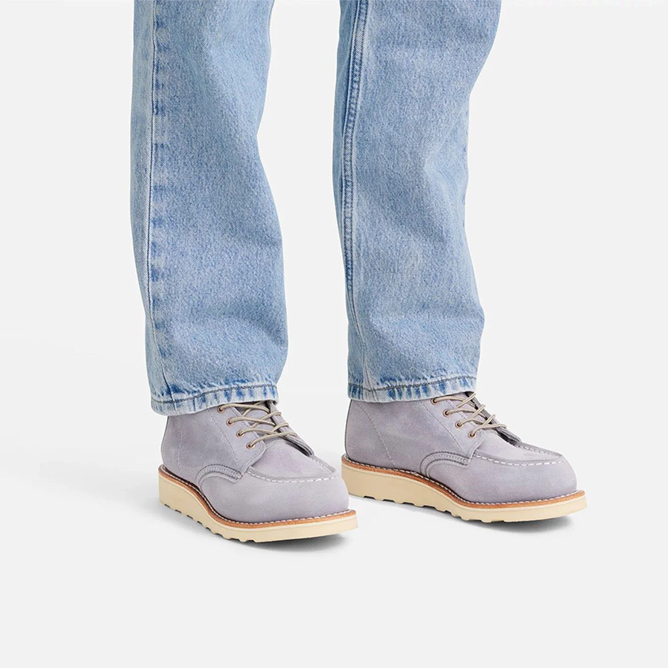 Red Wing Womens 6-Inch Classic Moc Dusty Lavender Abilene - Image 6