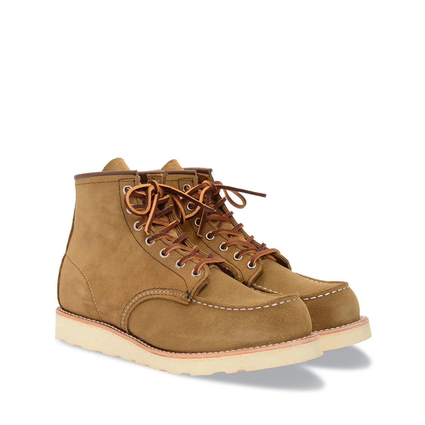 Red Wing Womens 6-Inch Classic Moc Olive Mohave - Image 2