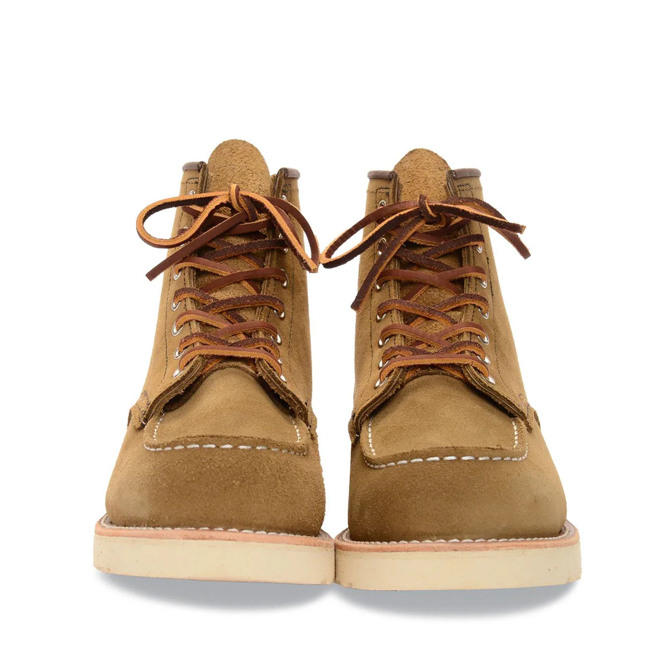 Red Wing Womens 6-Inch Classic Moc Olive Mohave - Image 3